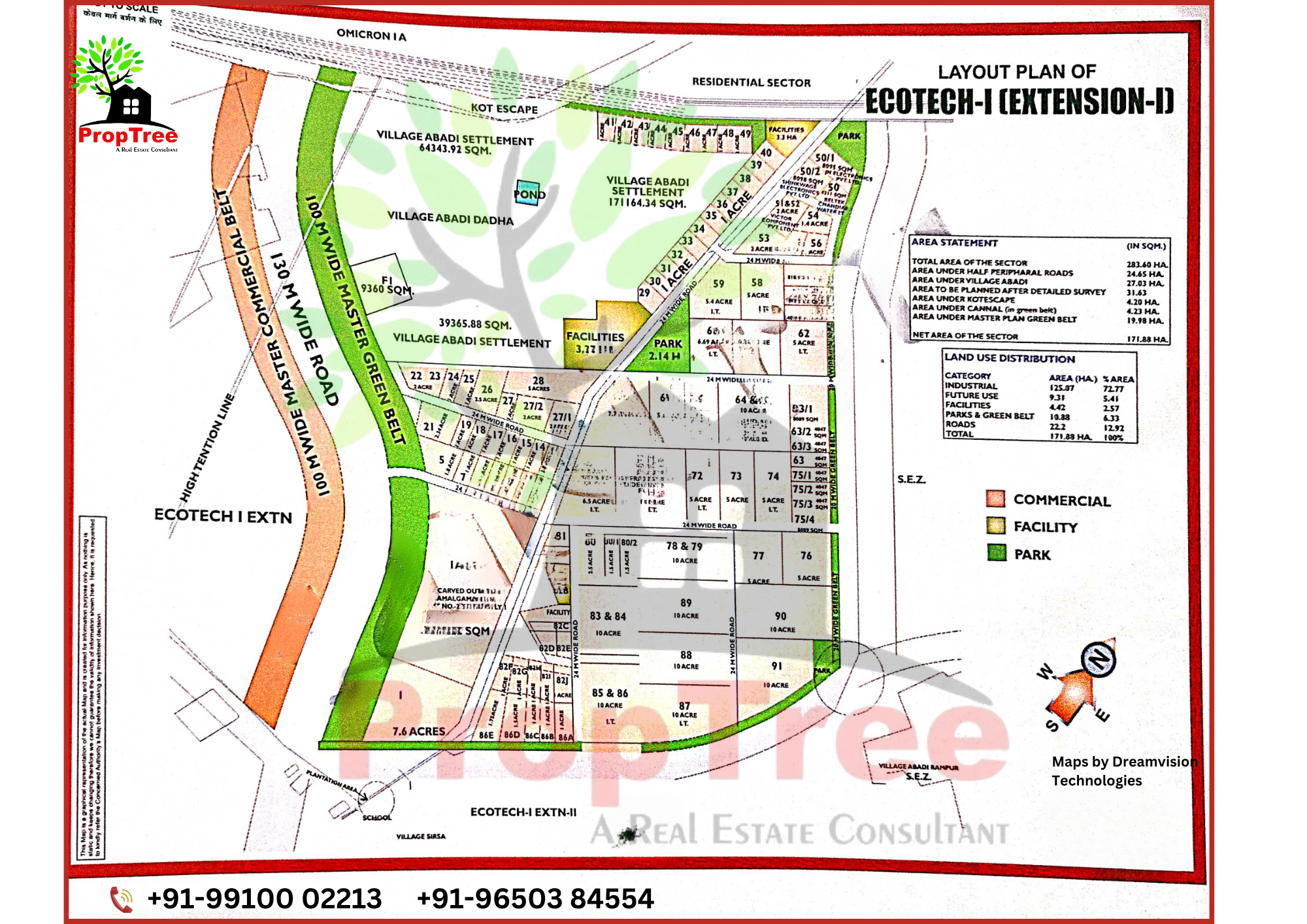 Layout Plan Of Ecotech-I[Extension-1]