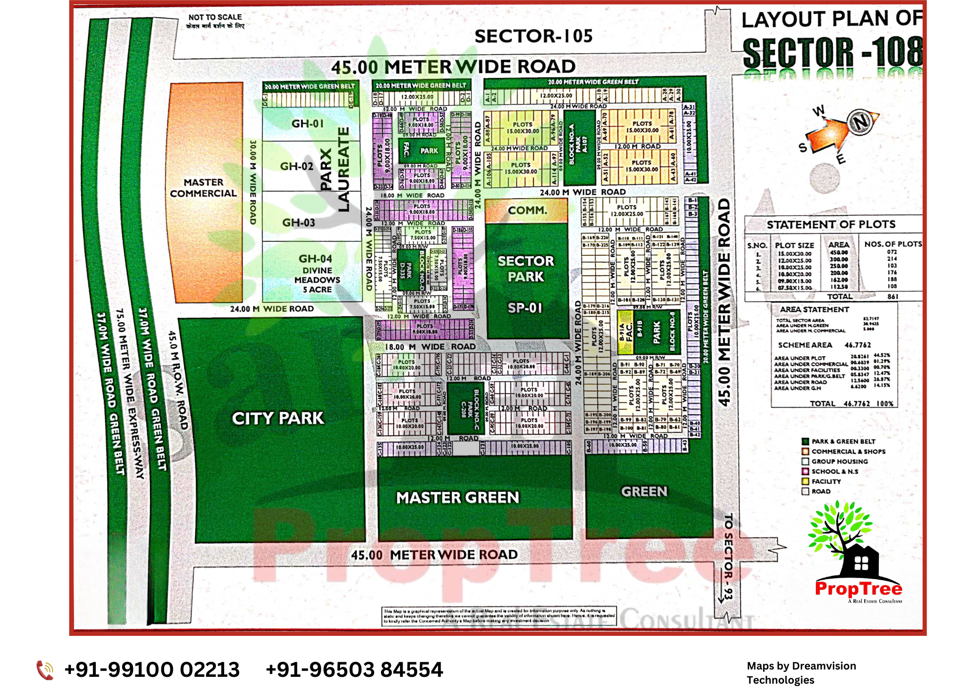 Layout Plan Of Sector-108