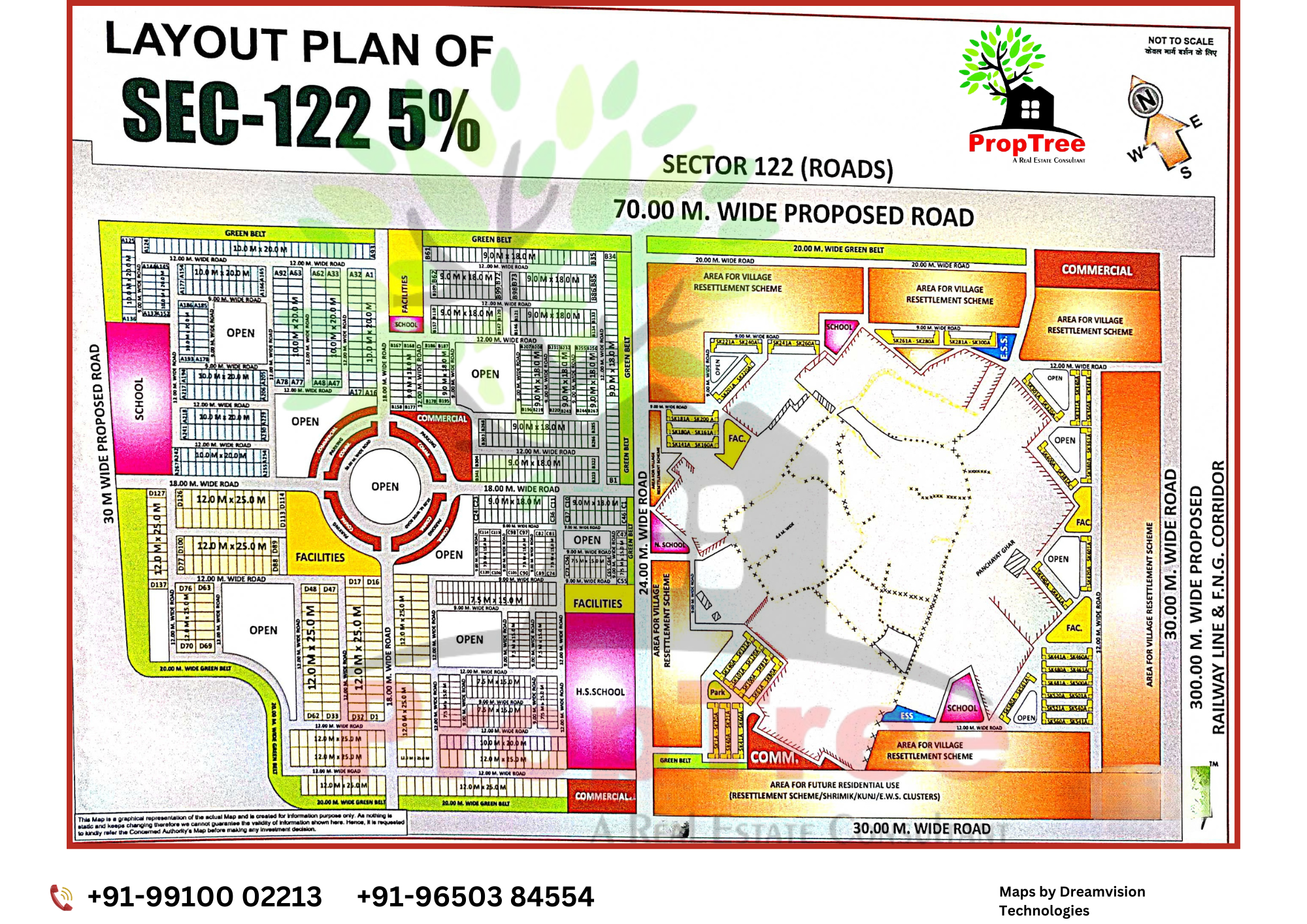 Layout Plan Of Sector 122 5%