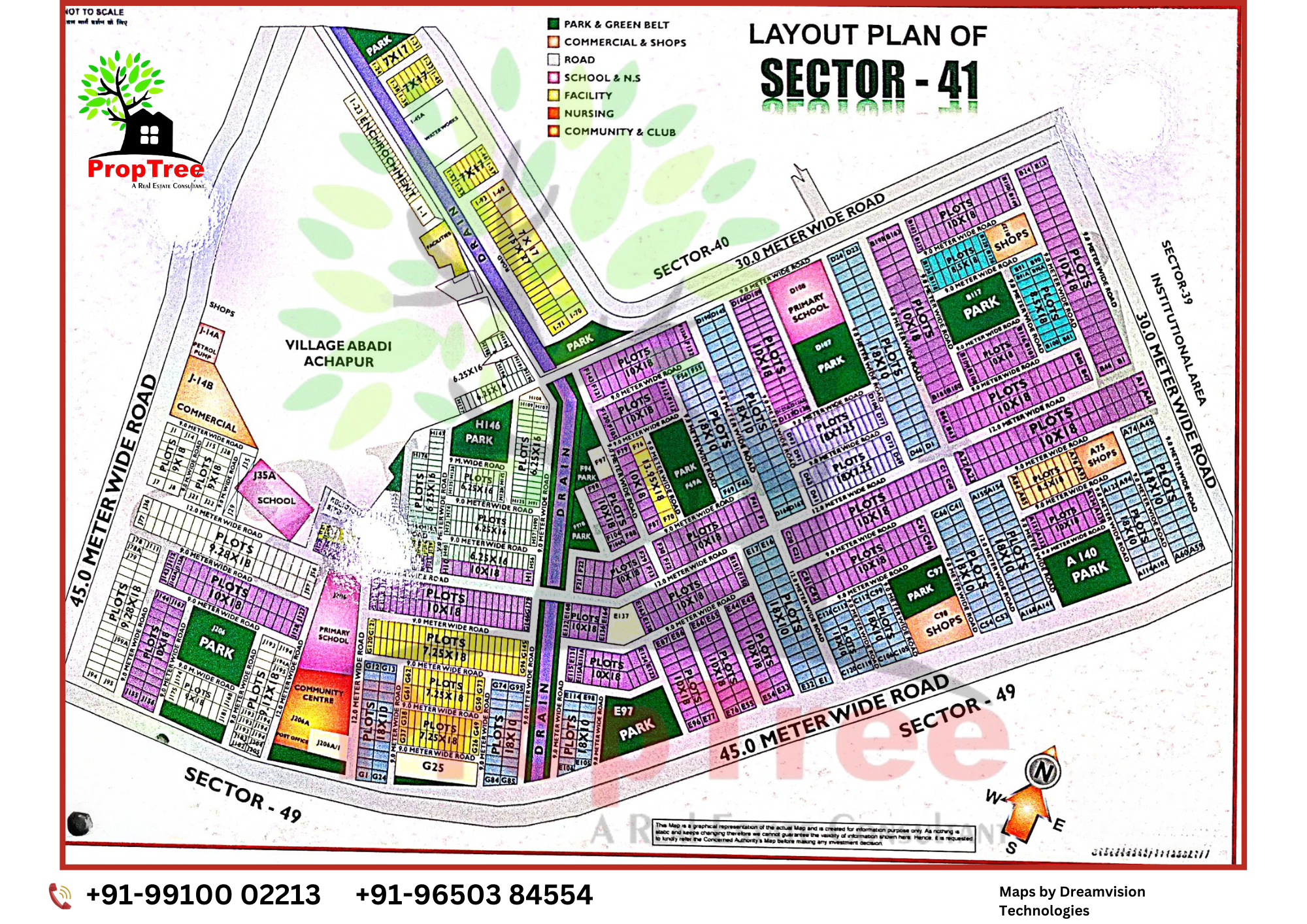 Layout Plan Of Sector-41