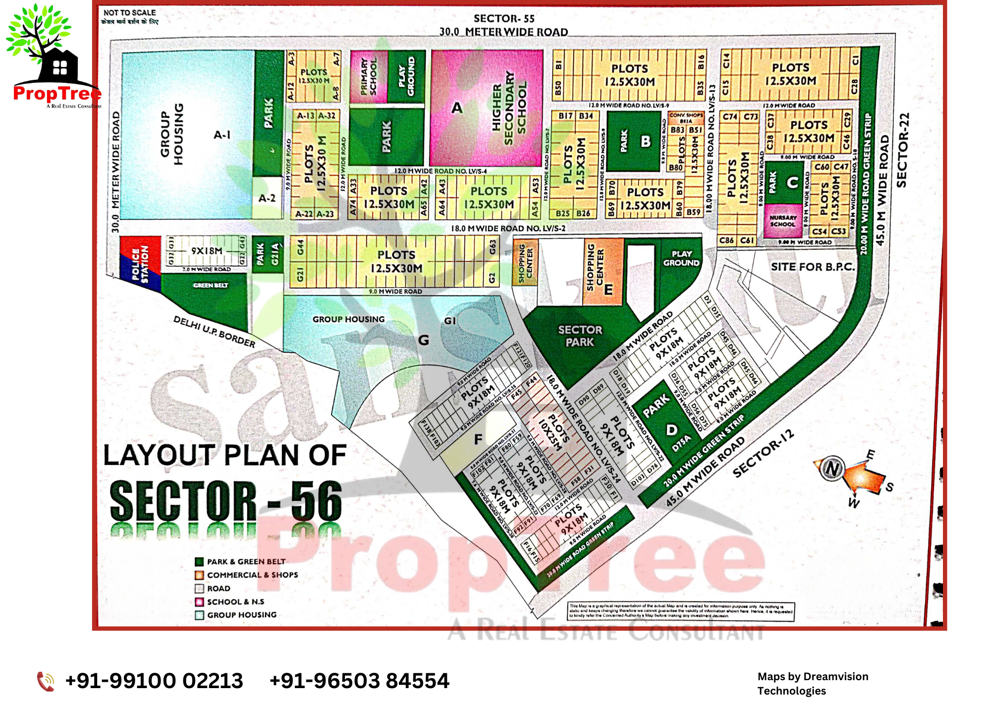 Layout Plan Of Sector-56