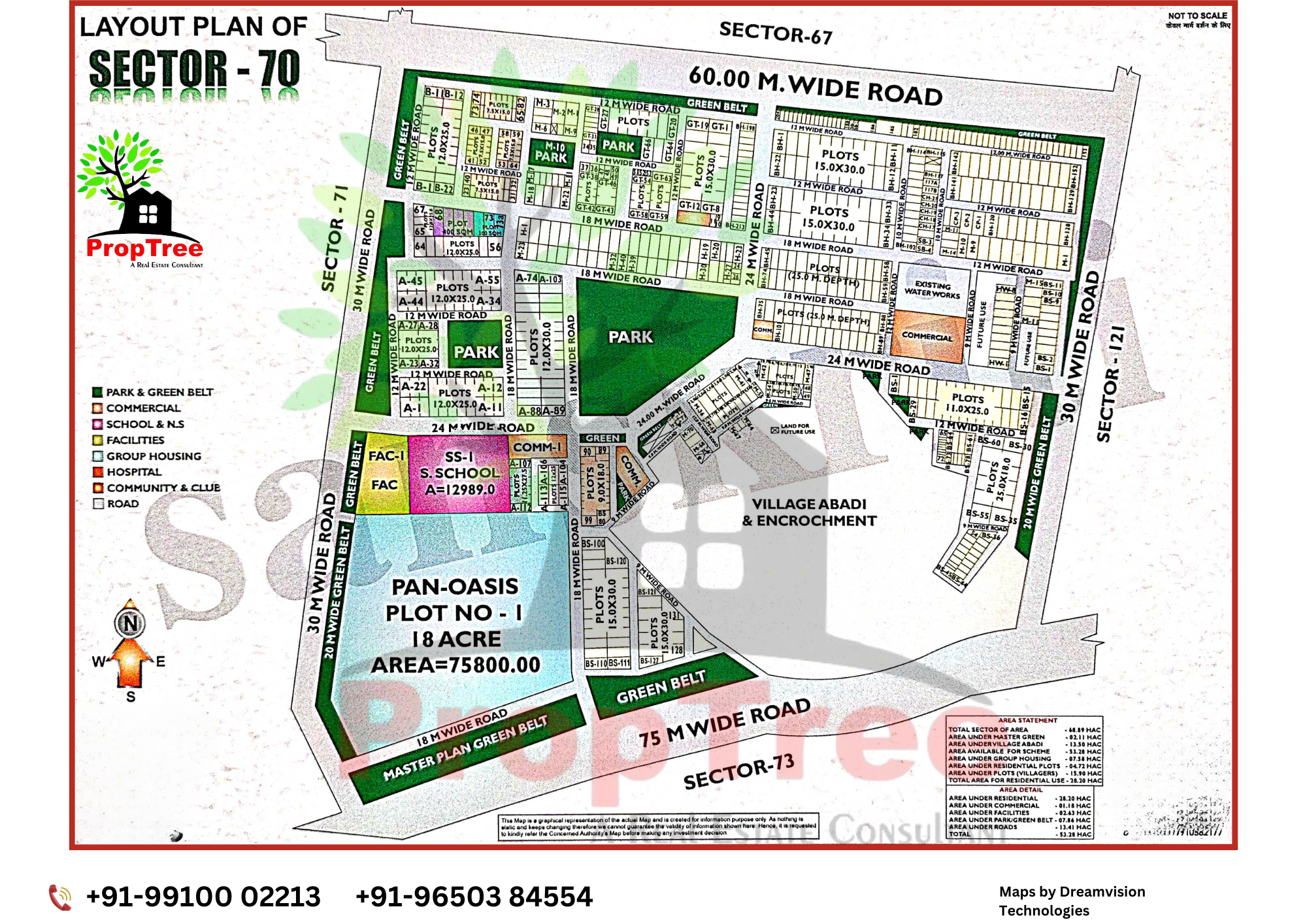 Layout Plan Of Sector-70