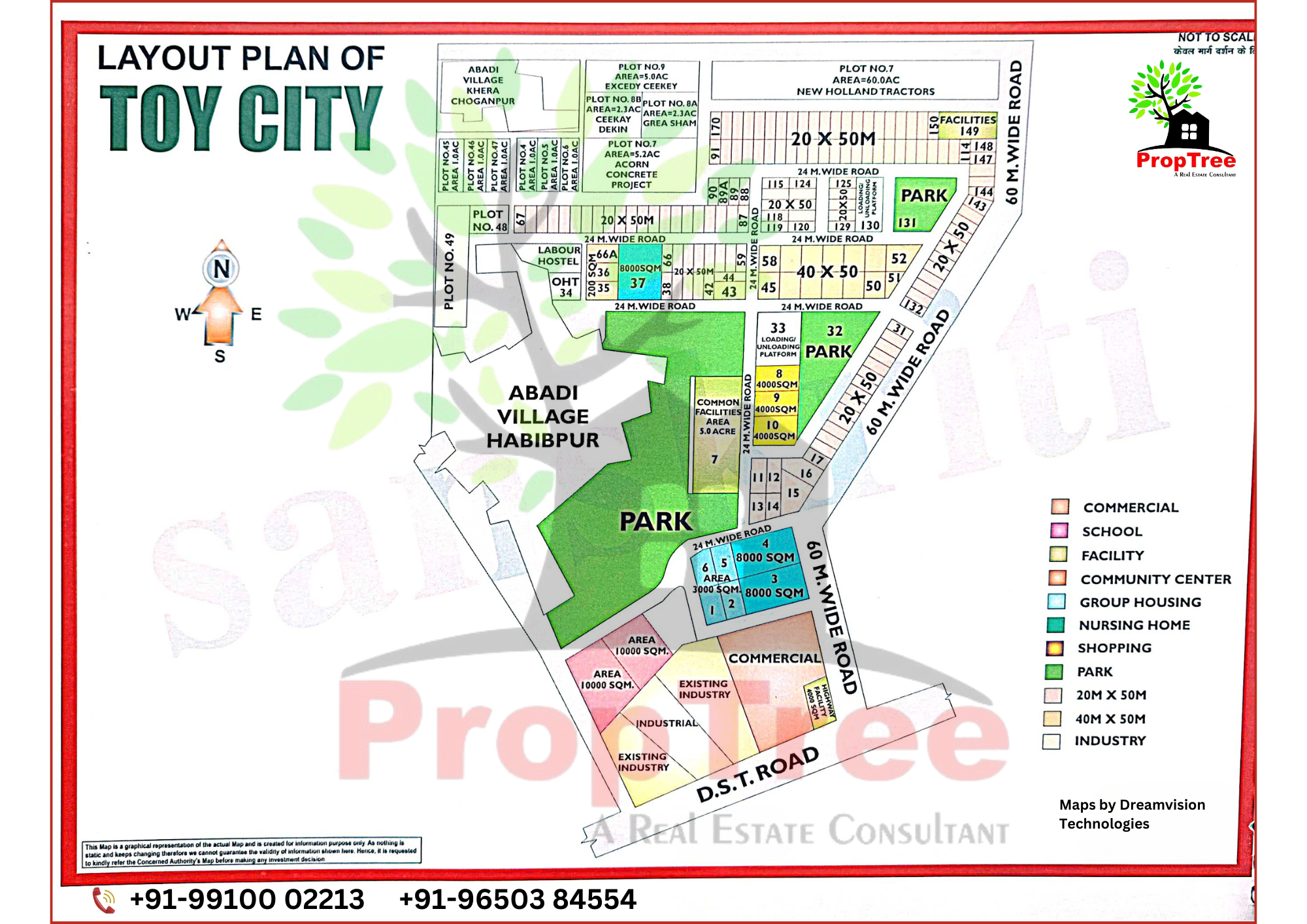 Layout Plan Of Toy City