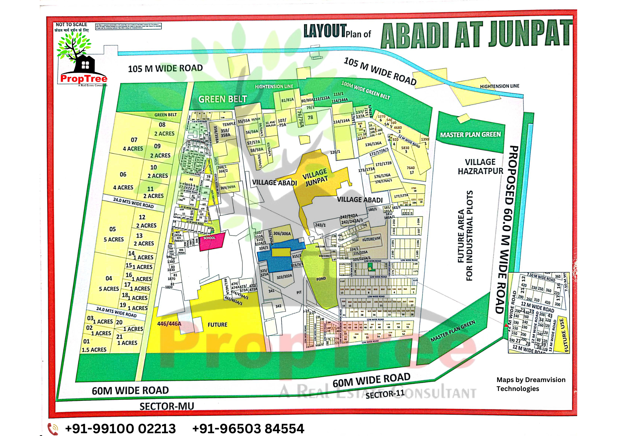 Layout Plan Of Abadi At Junpat