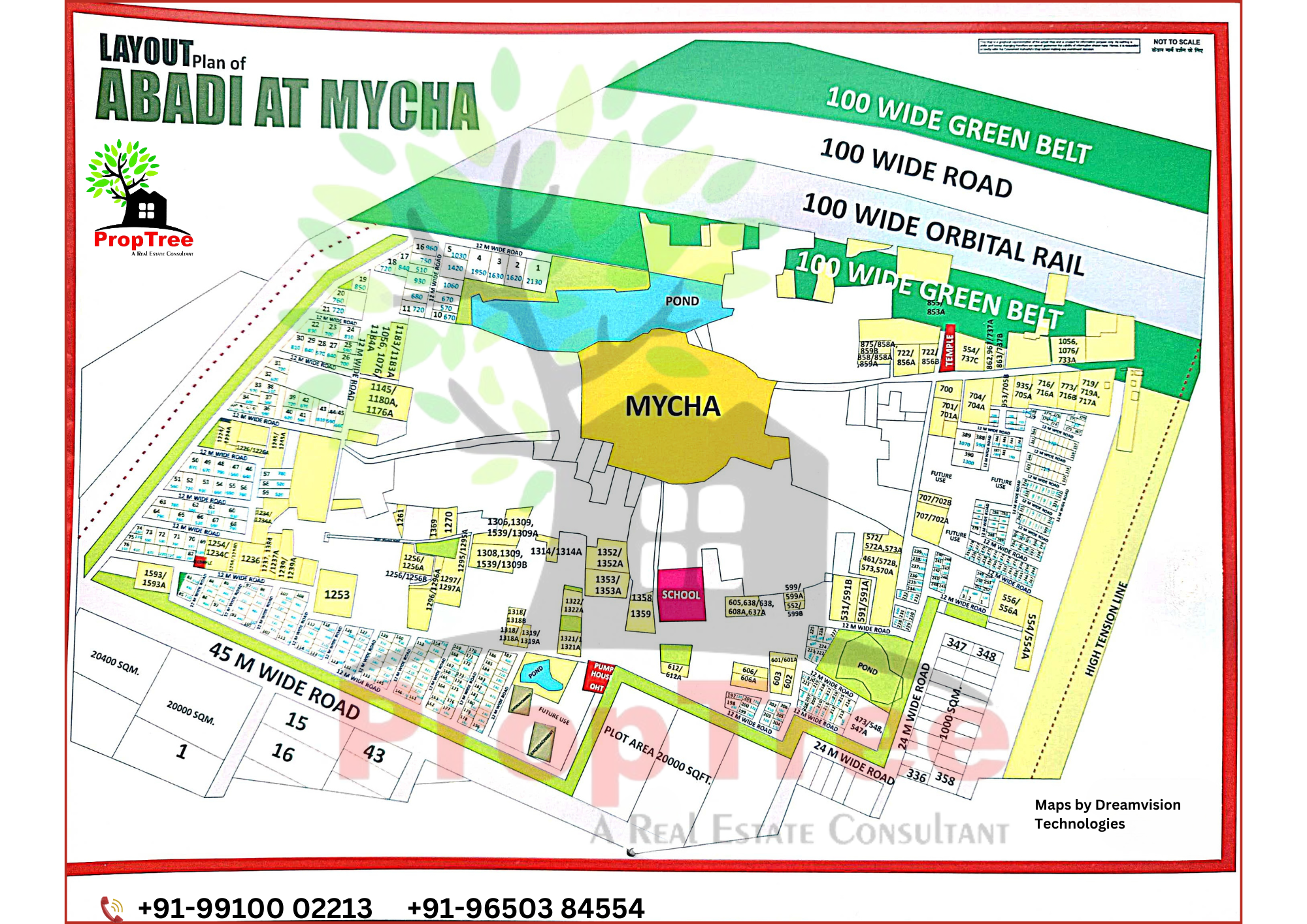 Layout Plan Of Abadi At Mycha