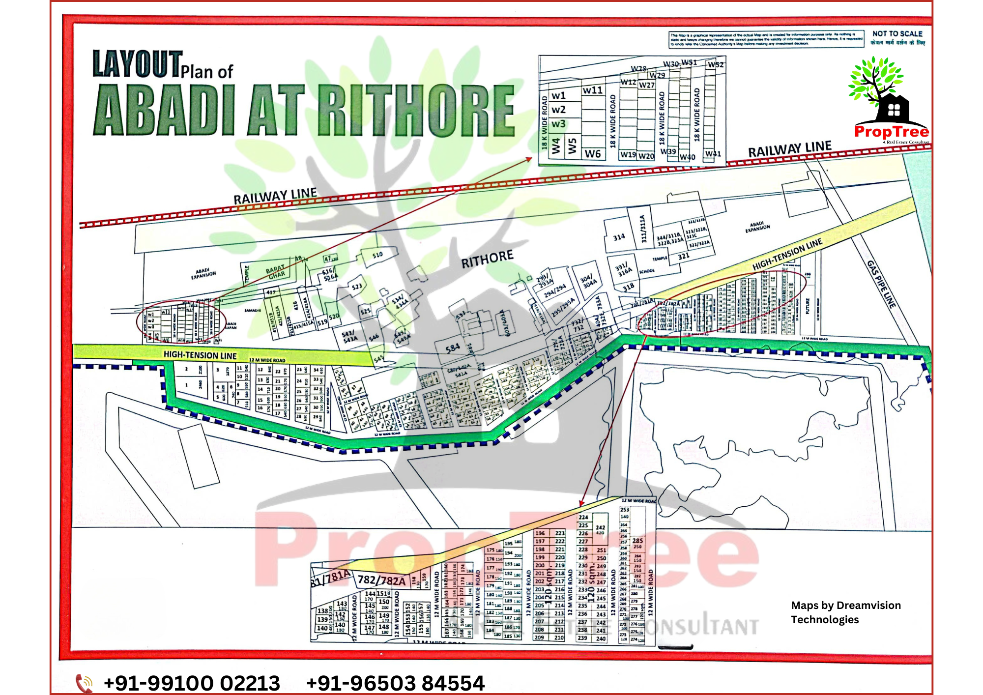 Layout Plan Of Abadi at Rithore