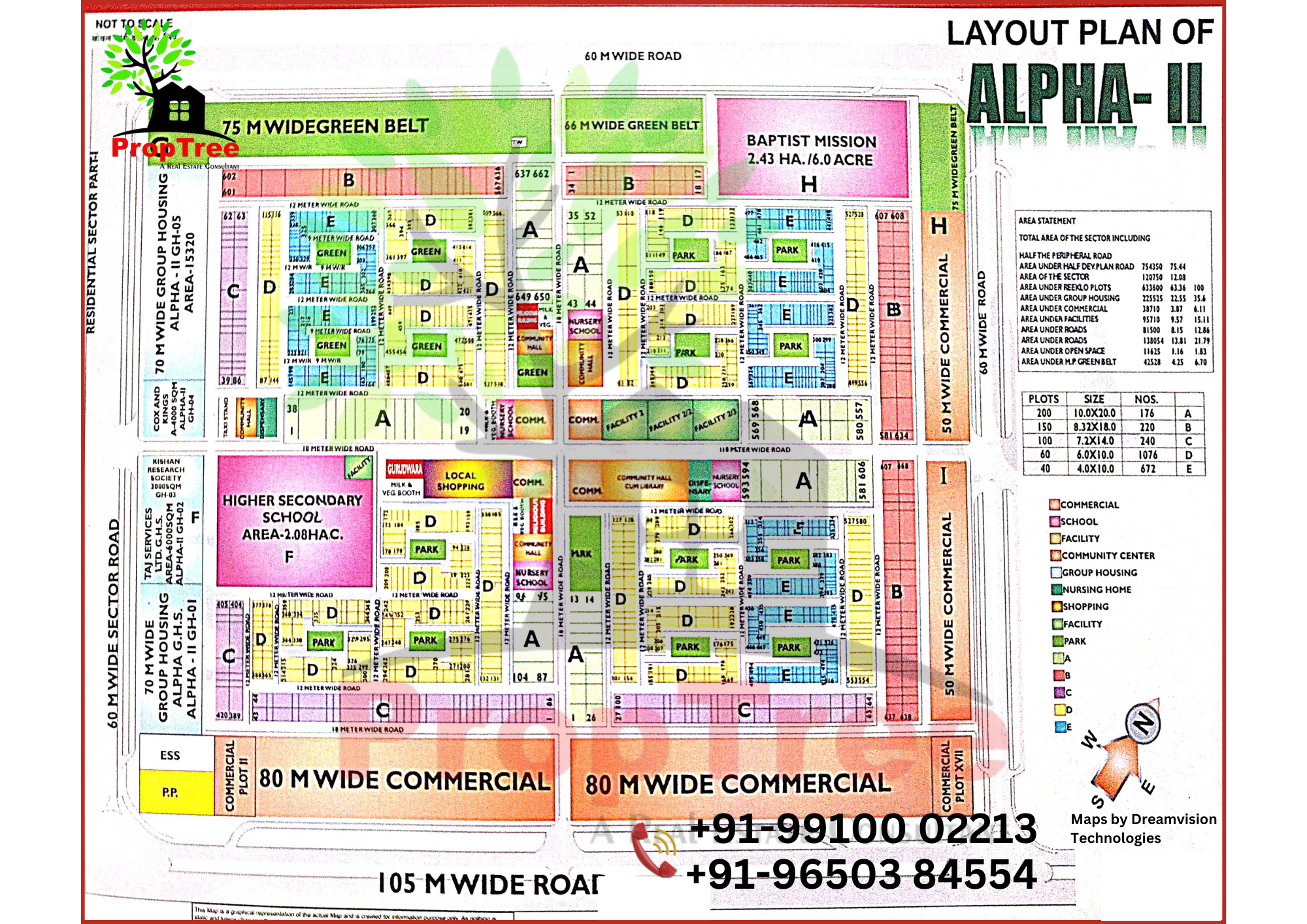 Layout Plan Of Alpha-II