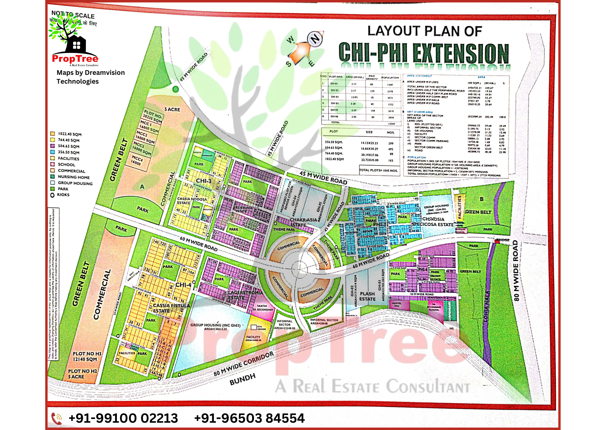 Layout Plan Of Chi-Phi Extension