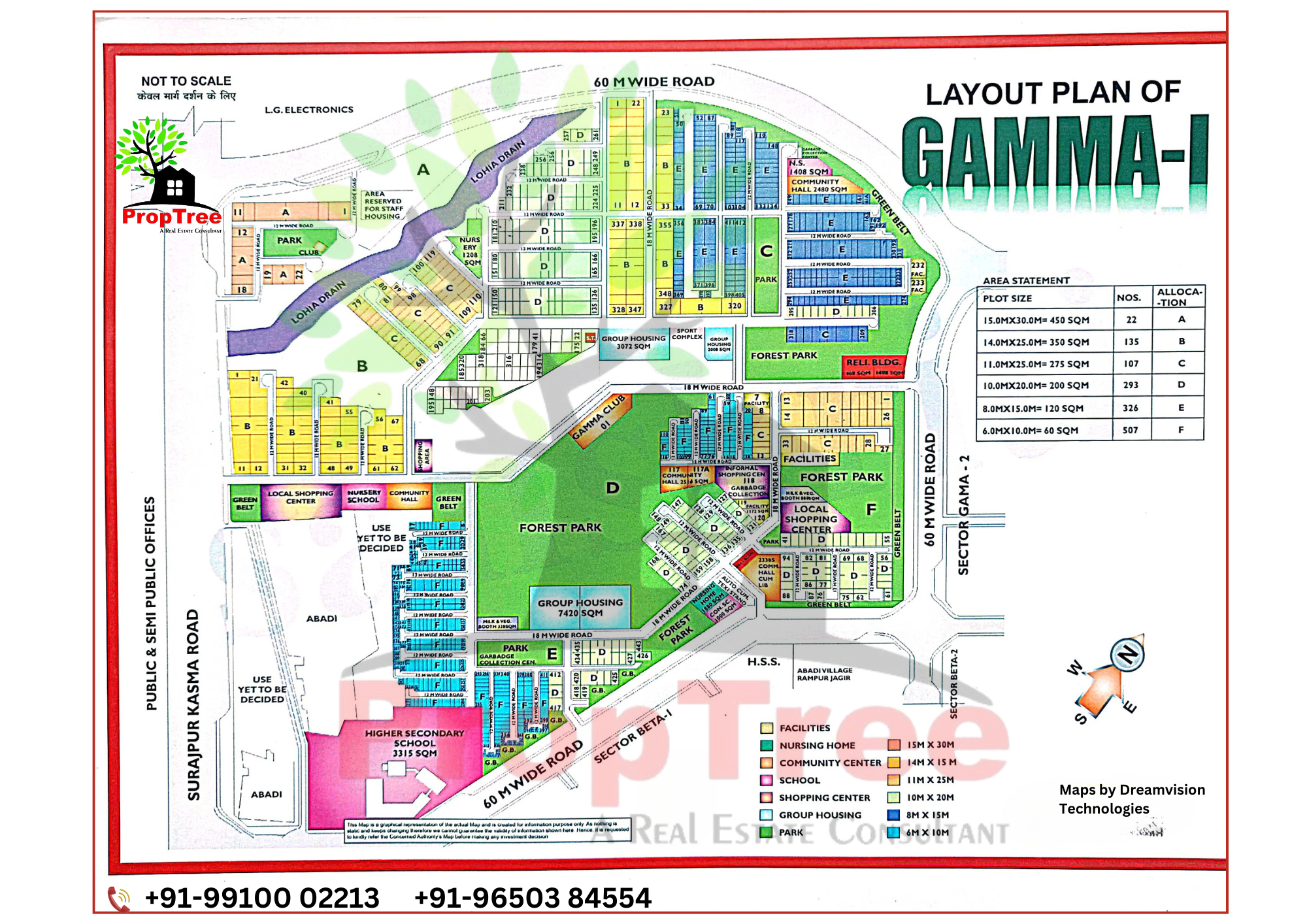 Layout Plan Of Gamma-I