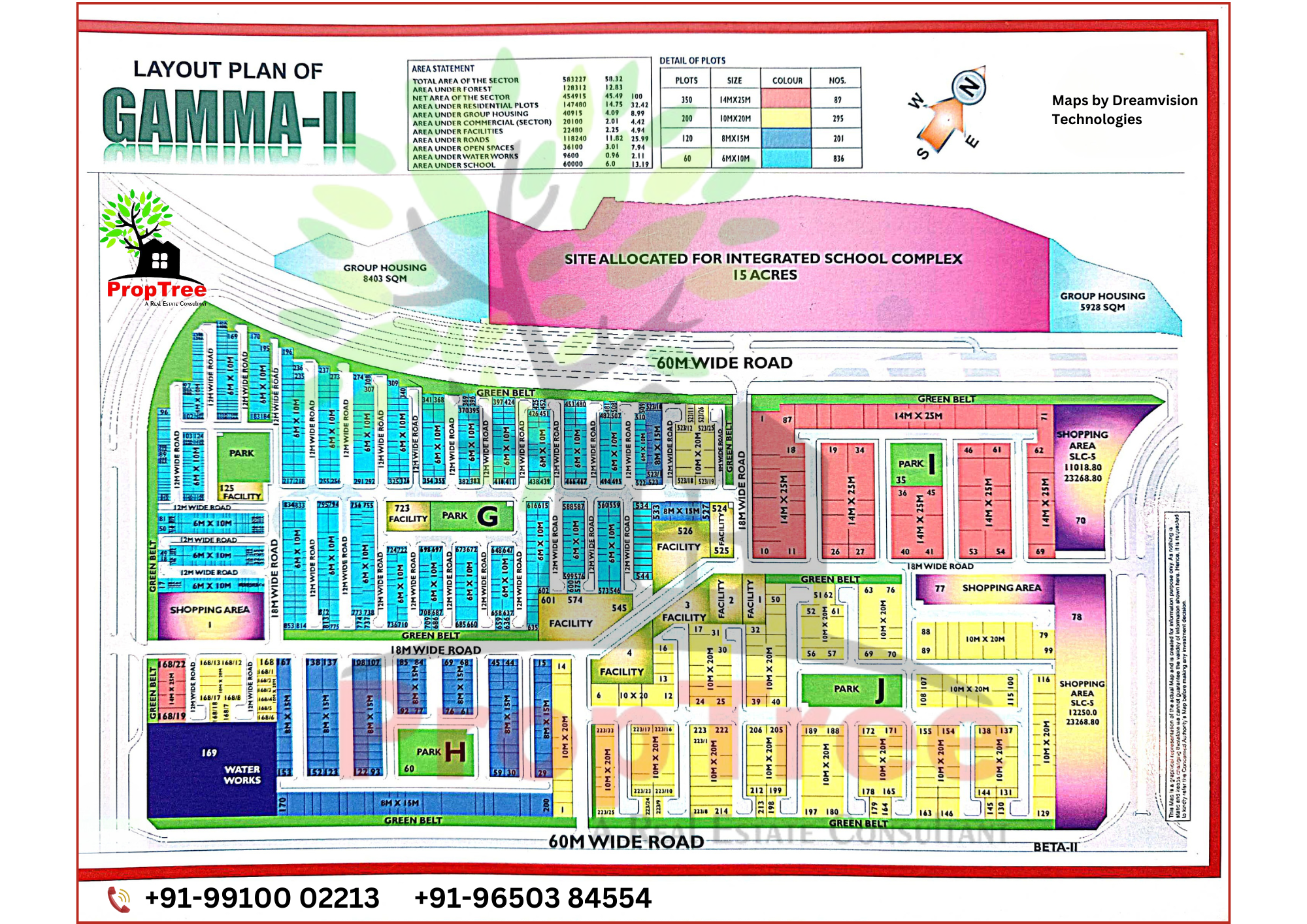 Layout Plan Of Gamma-II