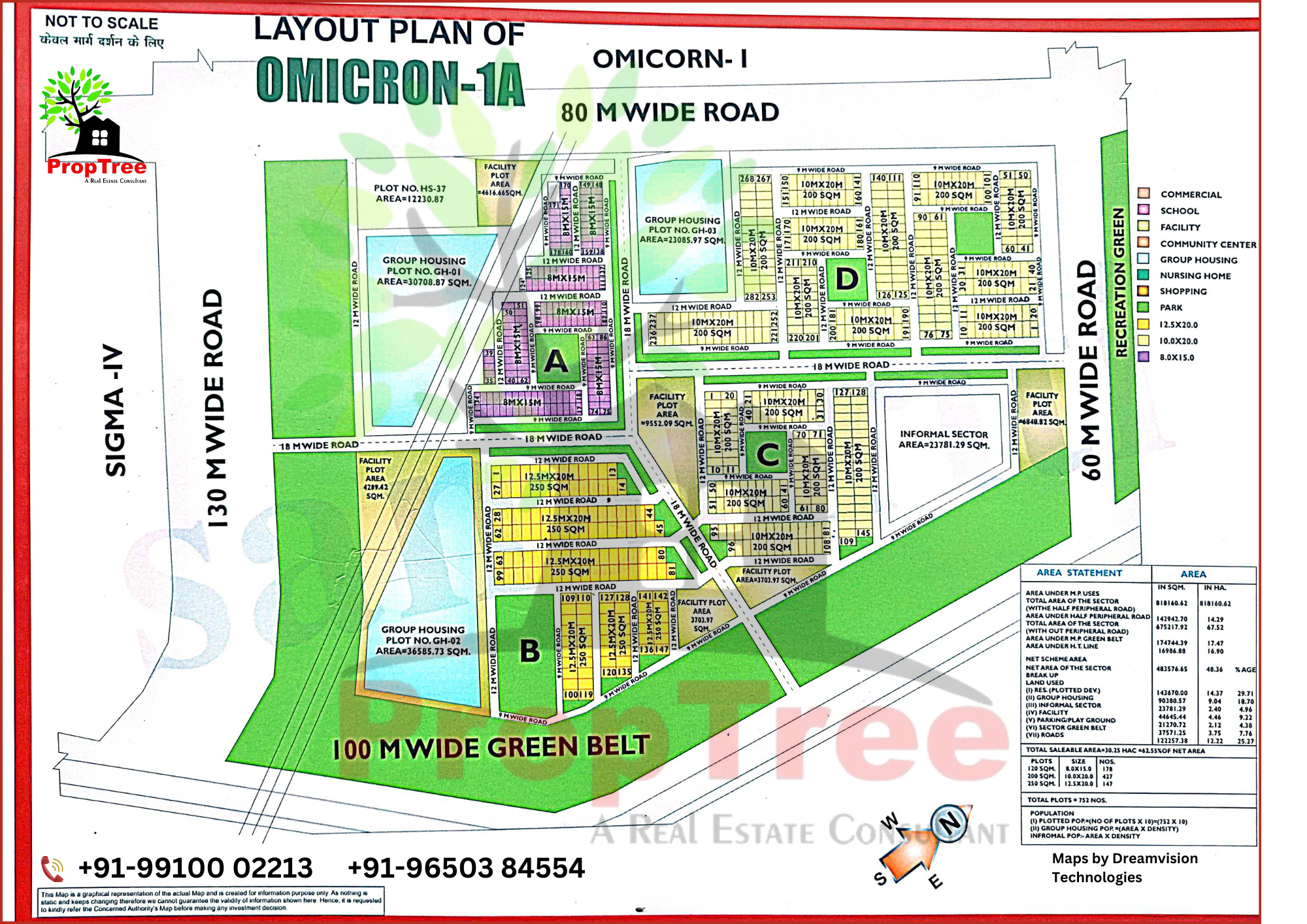 Layout Plan Of Omicron-1A