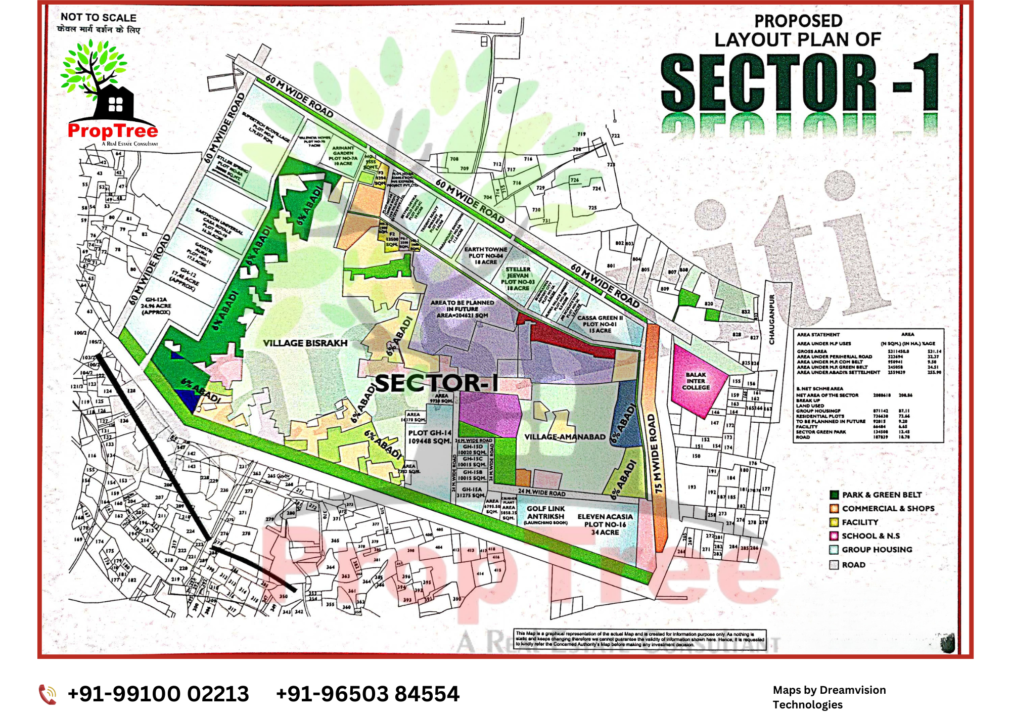 Layout Plan Of Sector-1