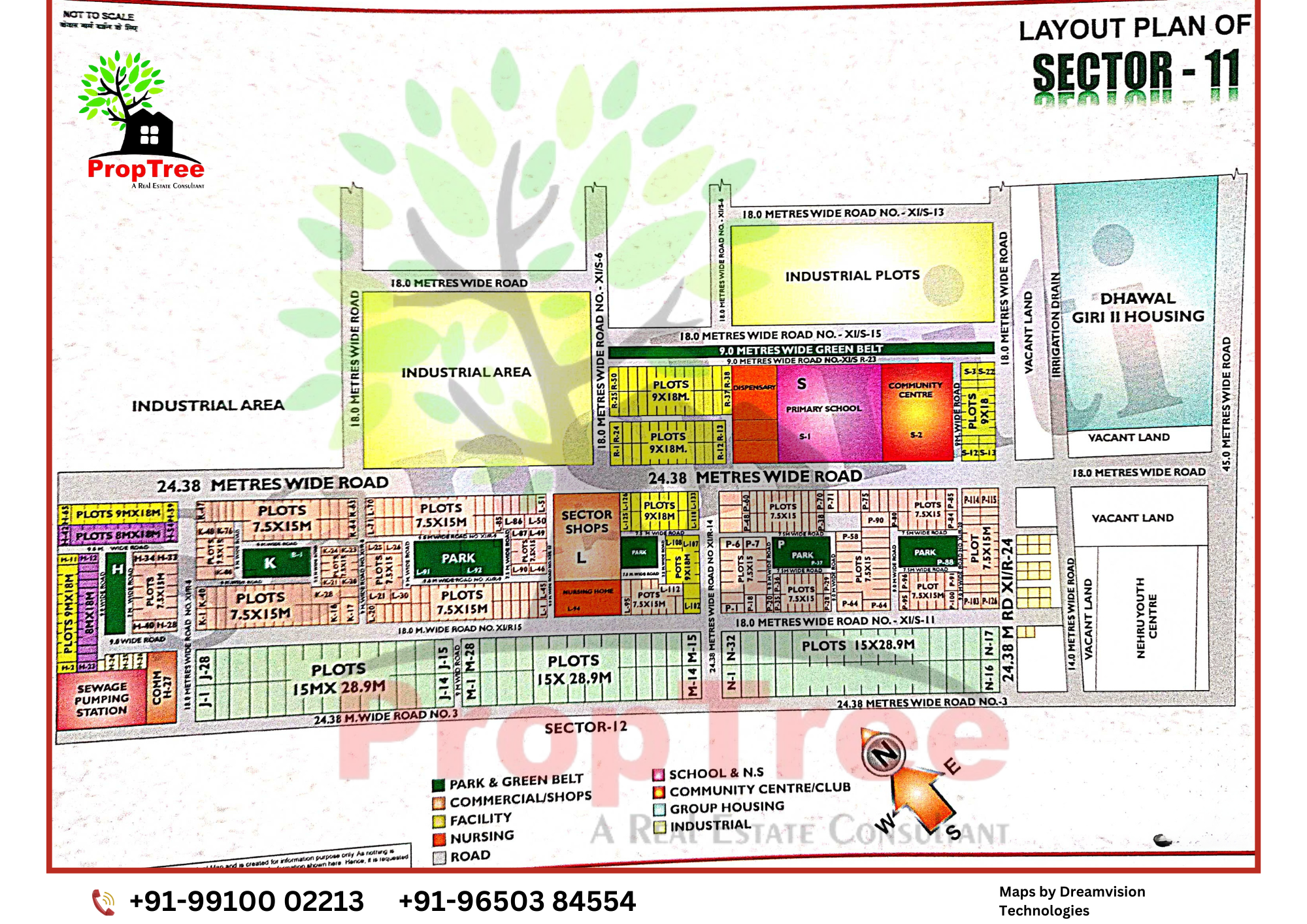 Layout Plan Of Sector-11