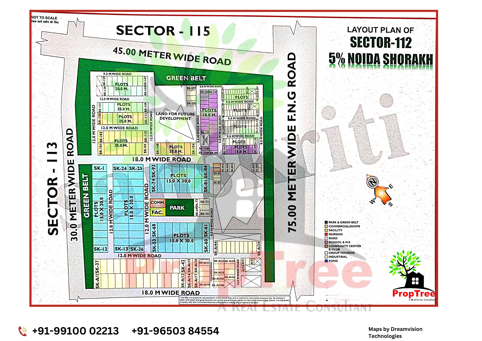 Layout Plan Of Sector-112 5%