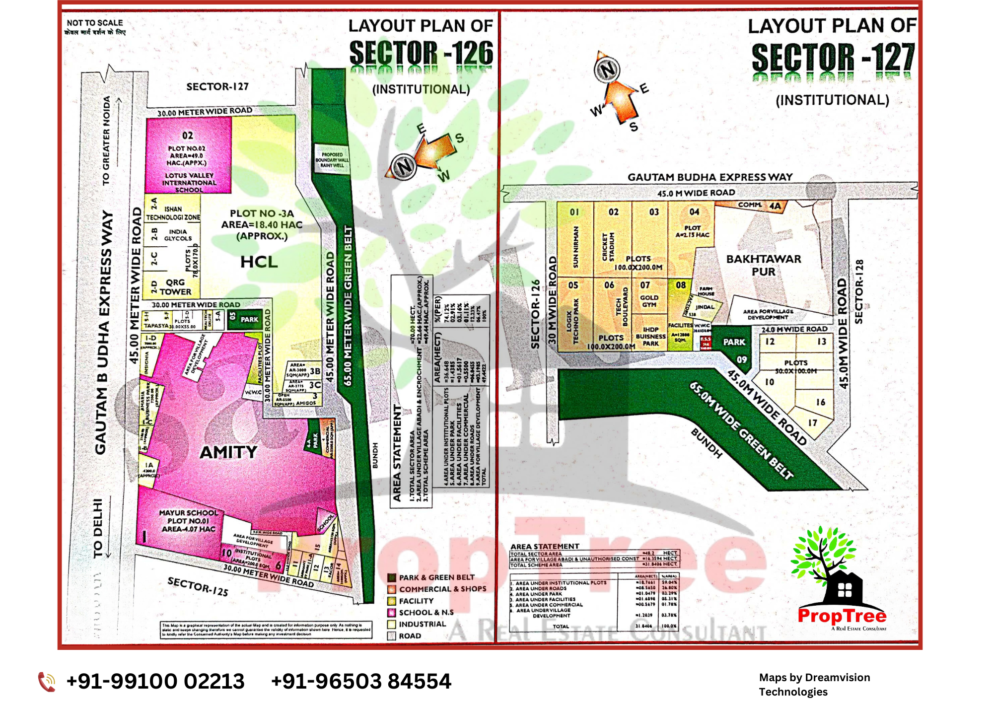 Layout Plan Of Sector-126,127