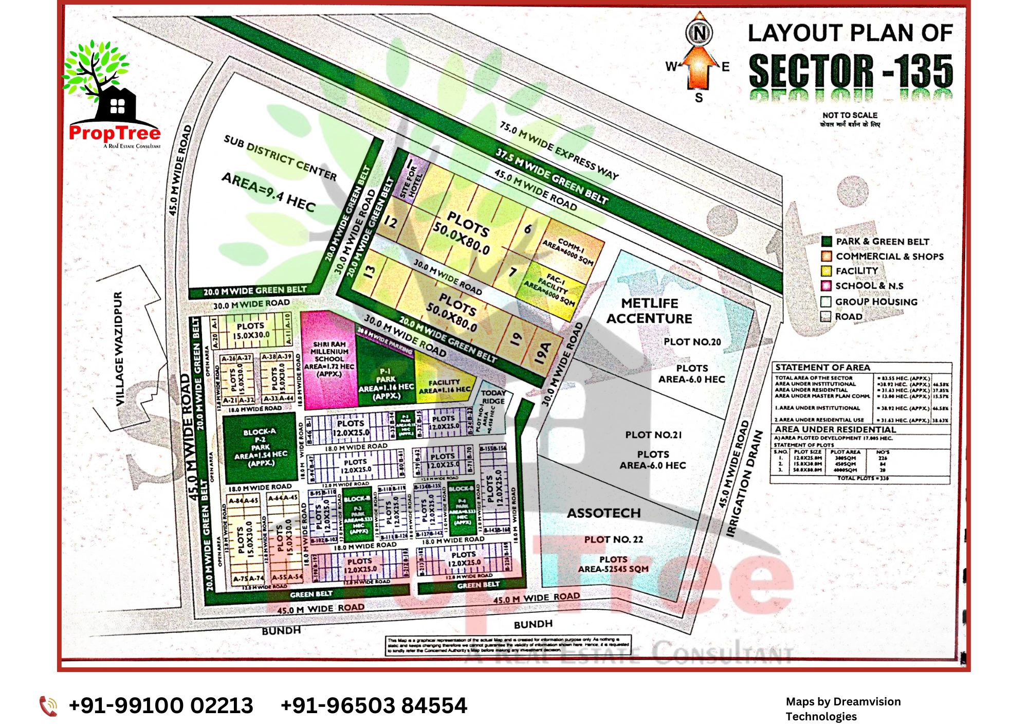 Layout Plan Of Sector-135