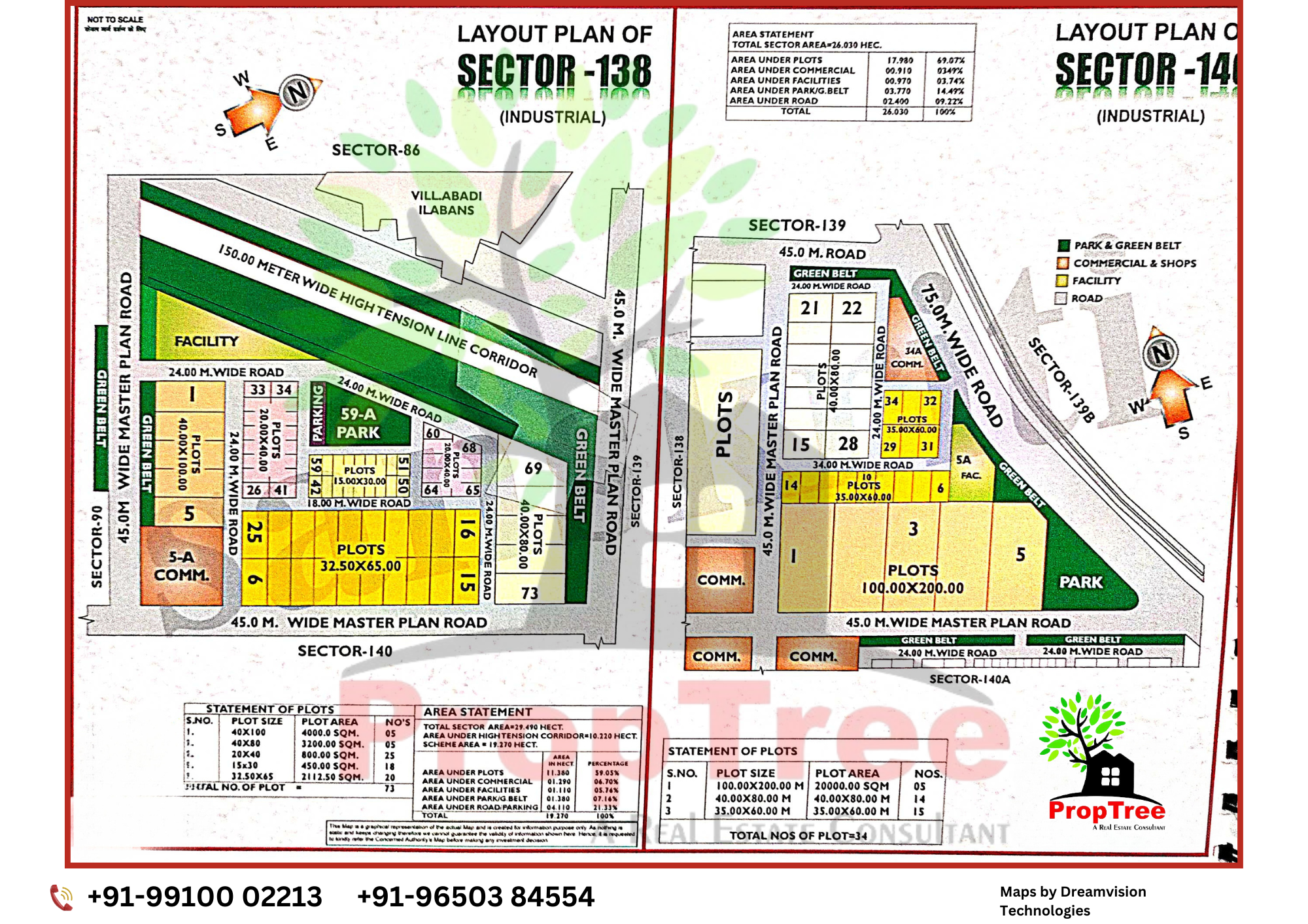 Layout Plan Of Sector-138,140