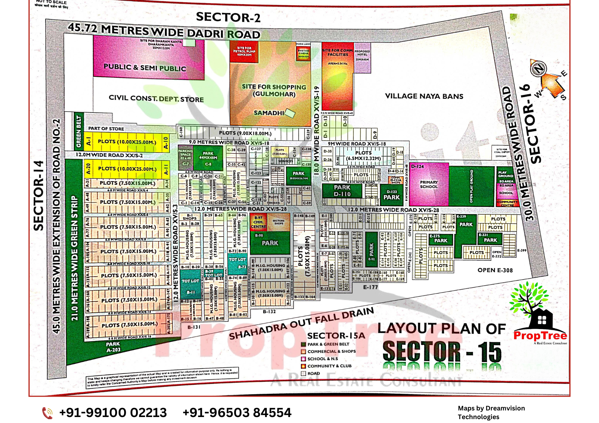 Layout Plan Of Sector-15