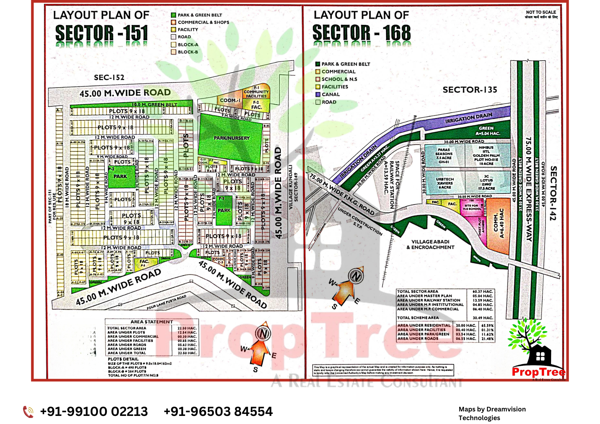 Layout Plan Of Sector-151,168