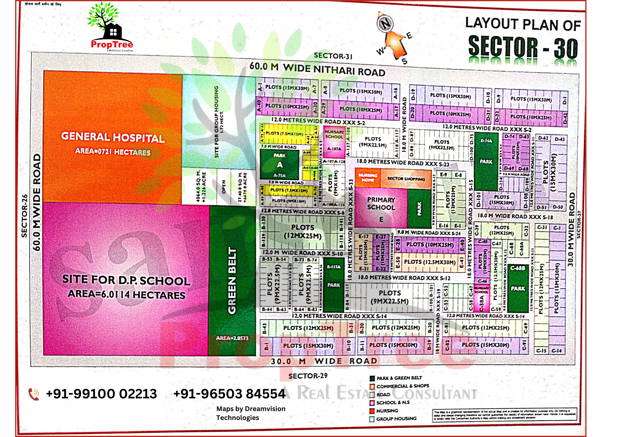 Layout Plan Of Sector-30