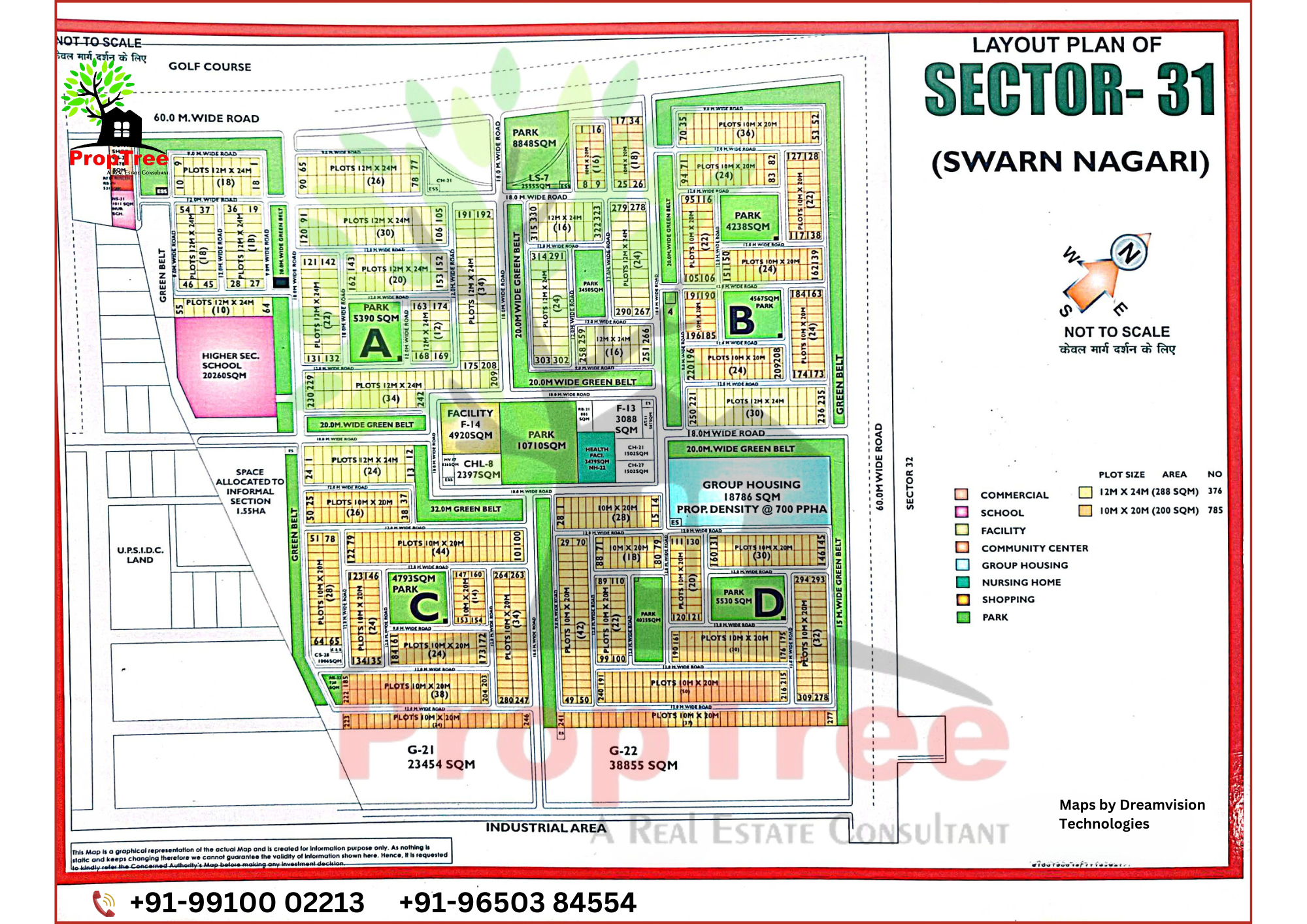 Layout Plan Of Sector -31