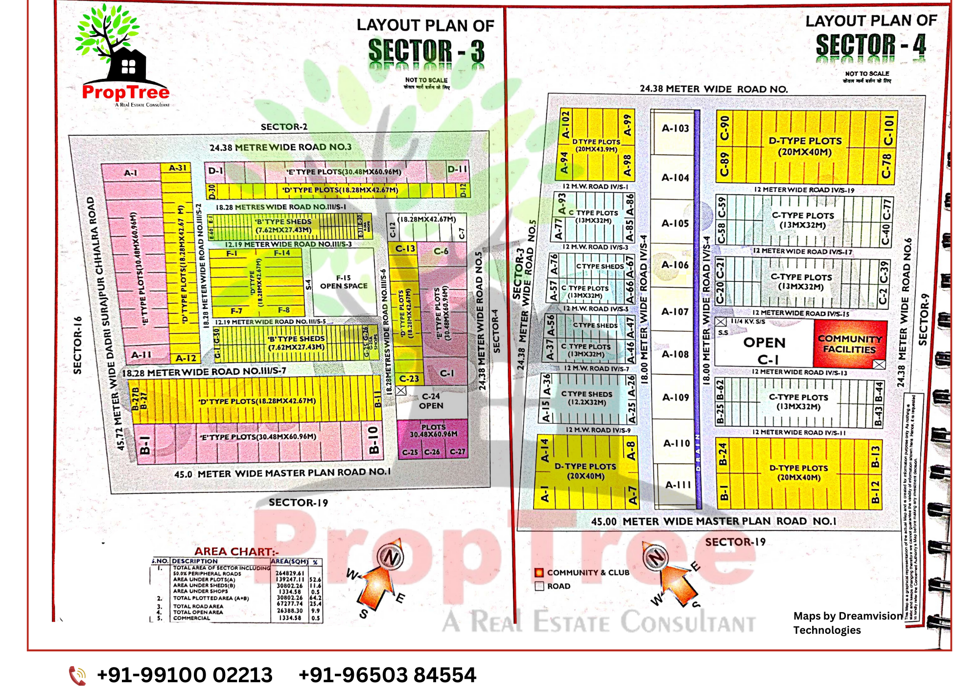 Layout Plan Of Sector-3,4