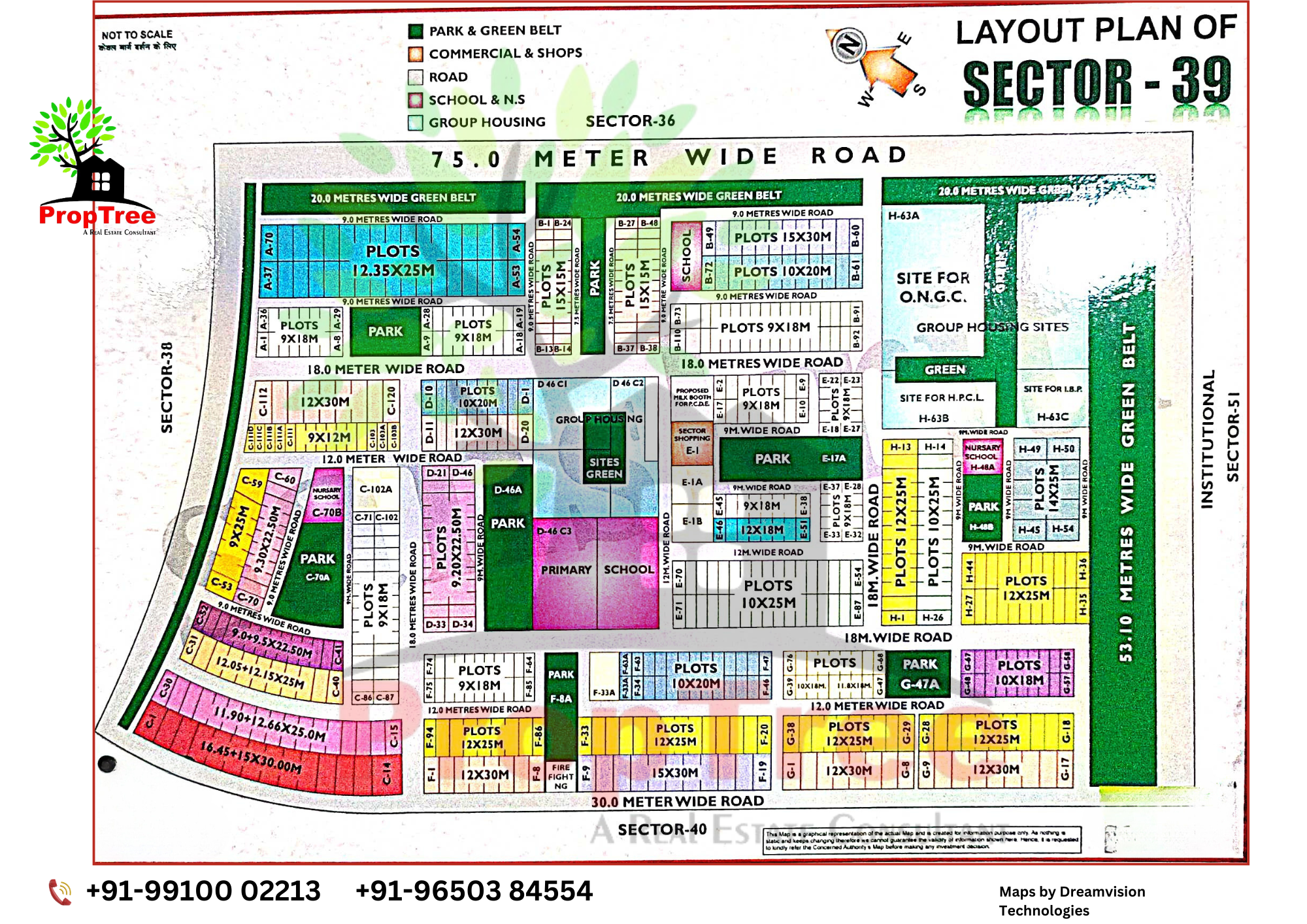 Layout Plan Of Sector-39