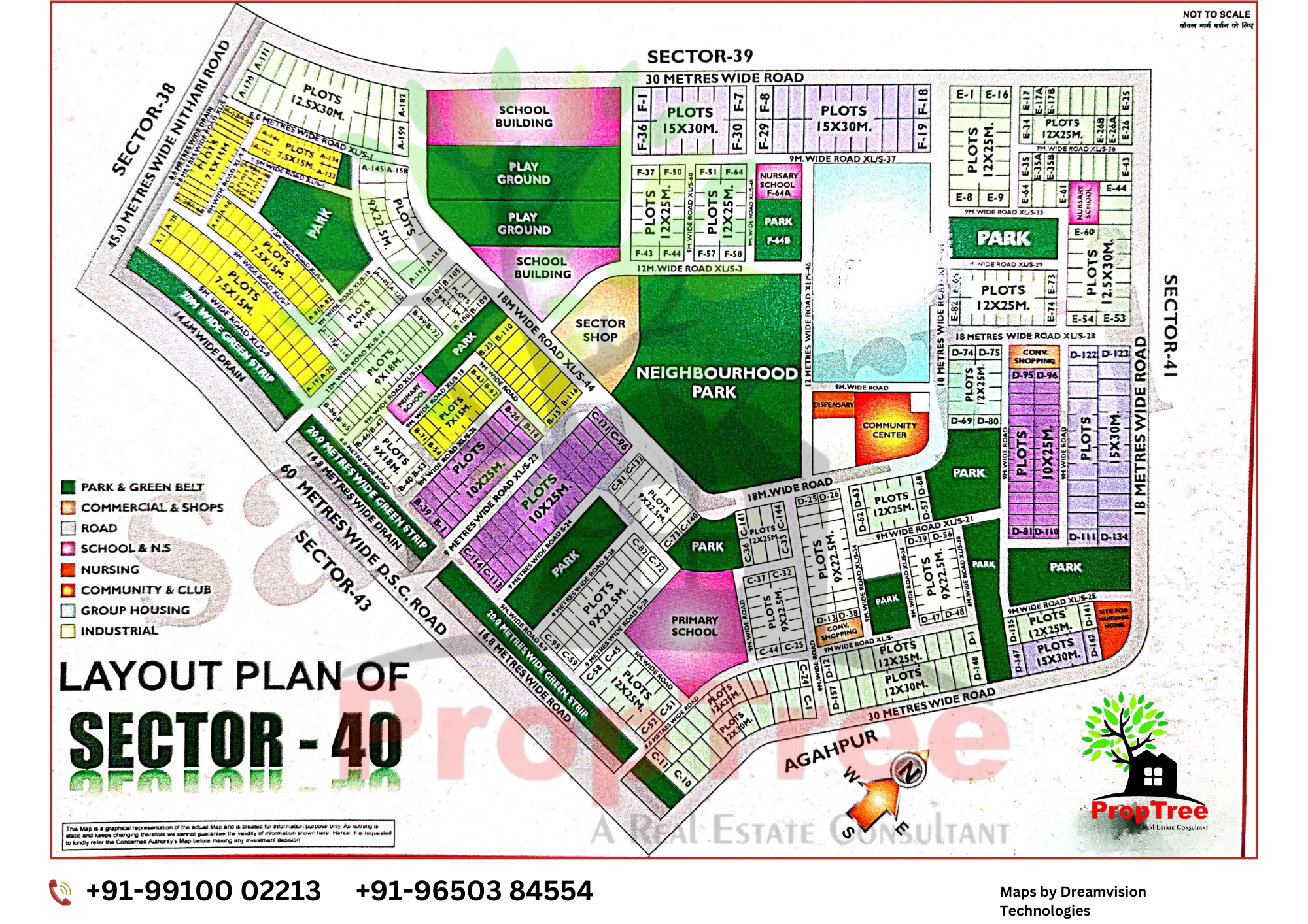 Layout Plan Of Sector-40