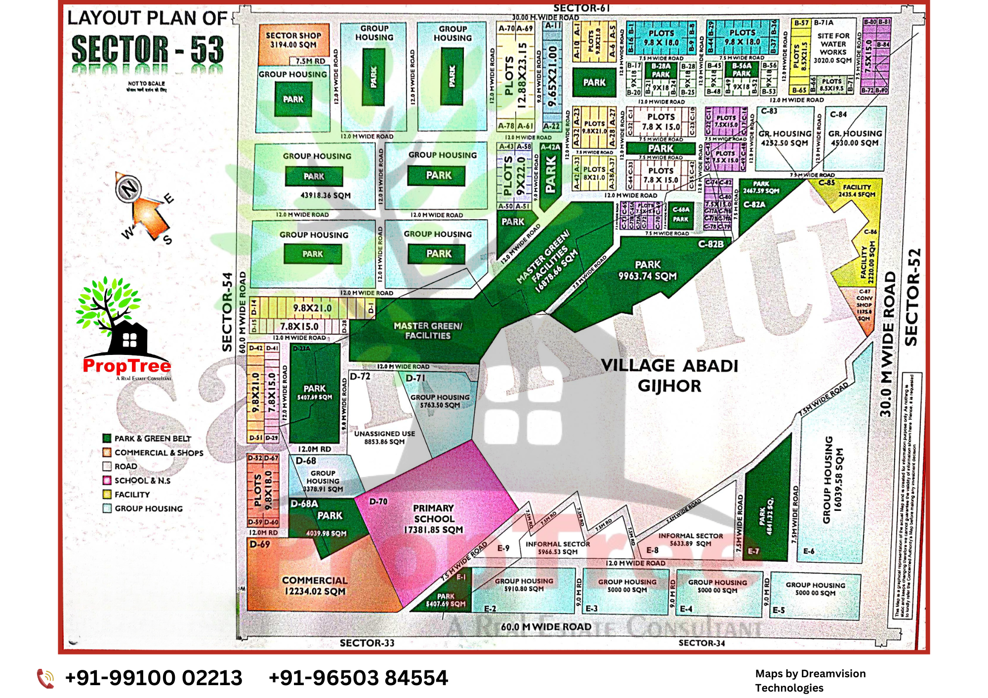 Layout Plan Of Sector-53