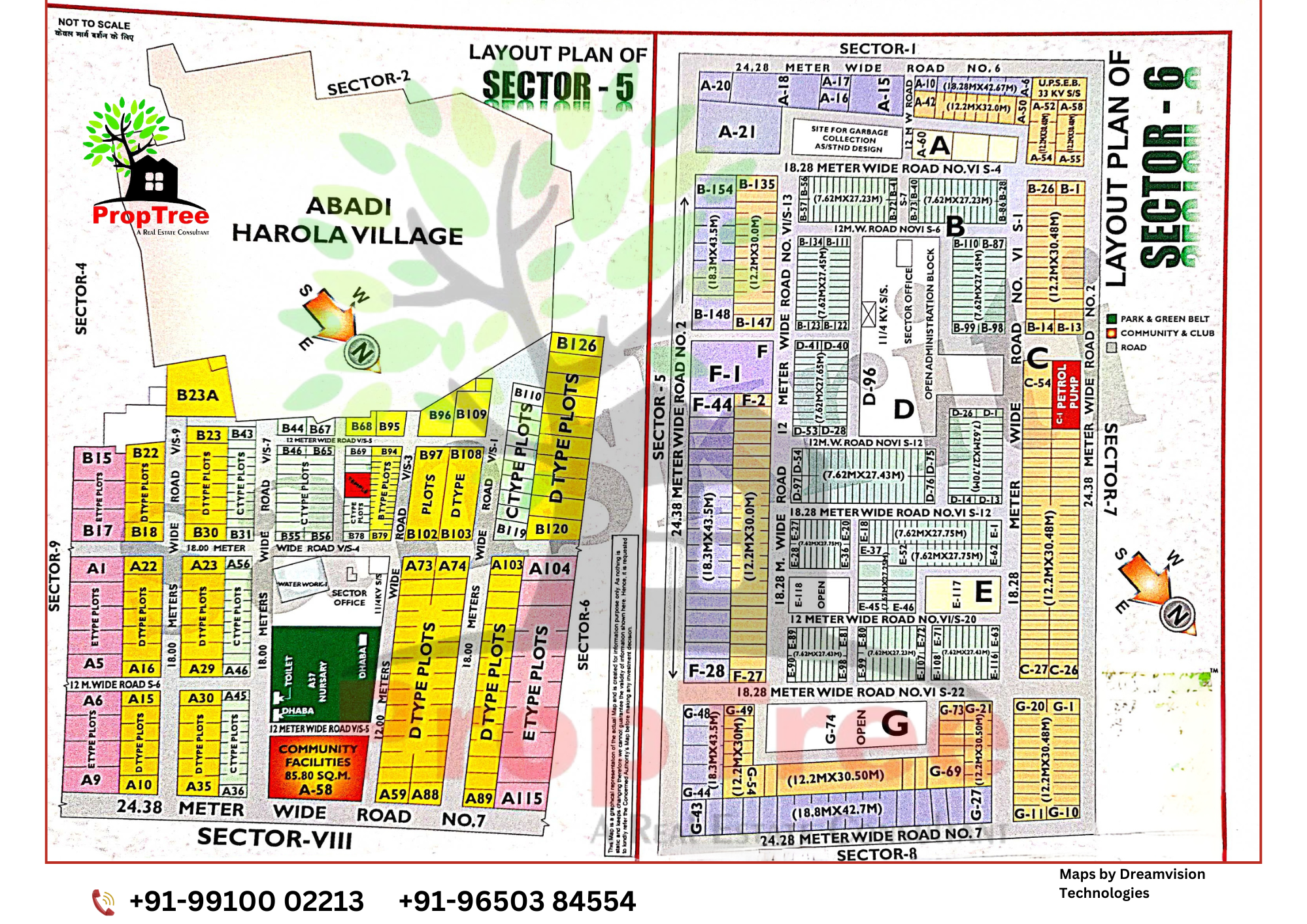 Layout Plan Of Sector-5,6