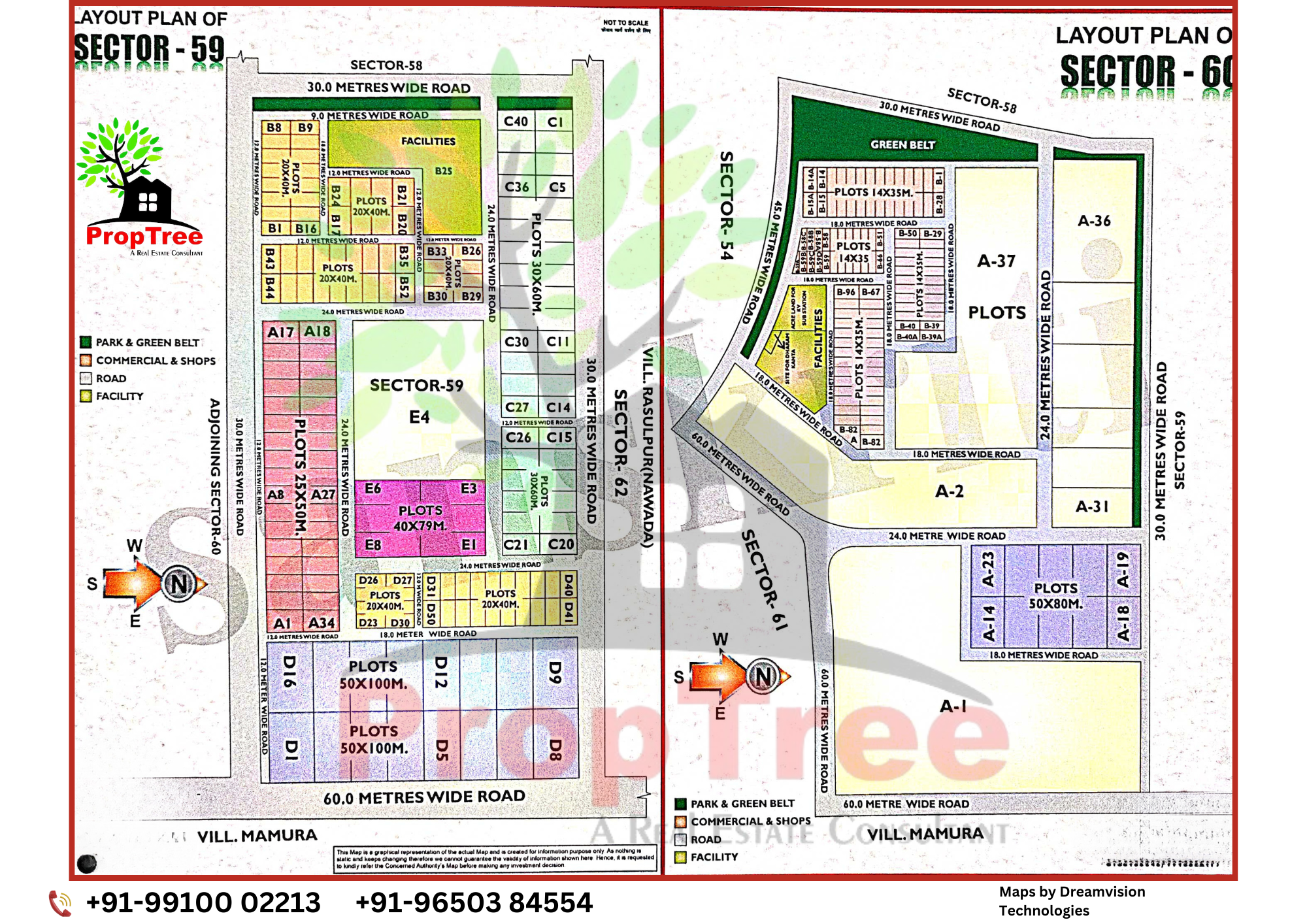 Layout Plan Of Sector-59,60