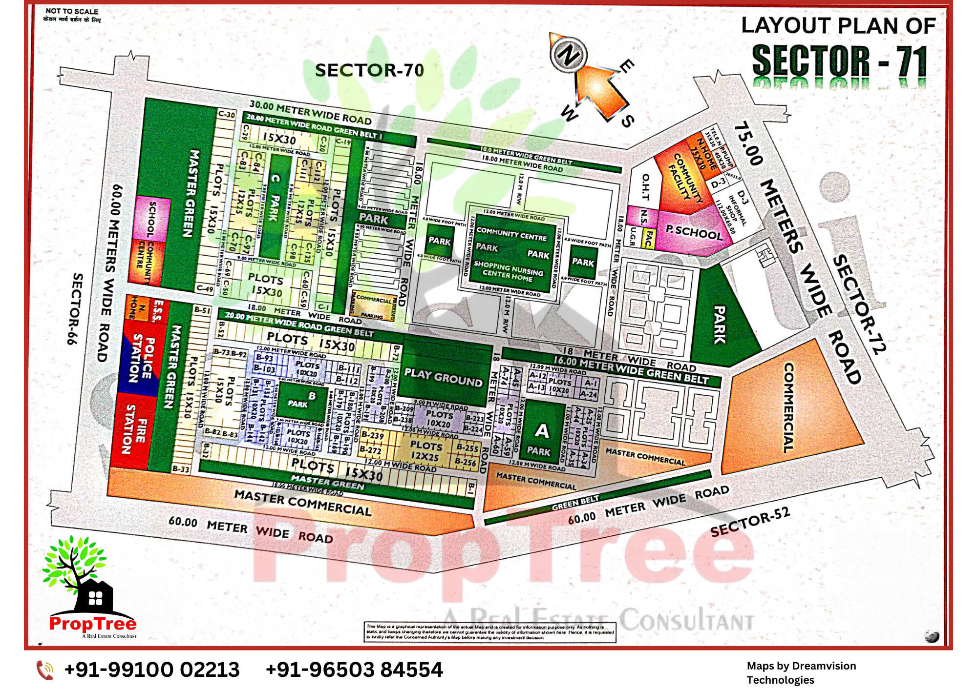 Layout Plan Of Sector-71