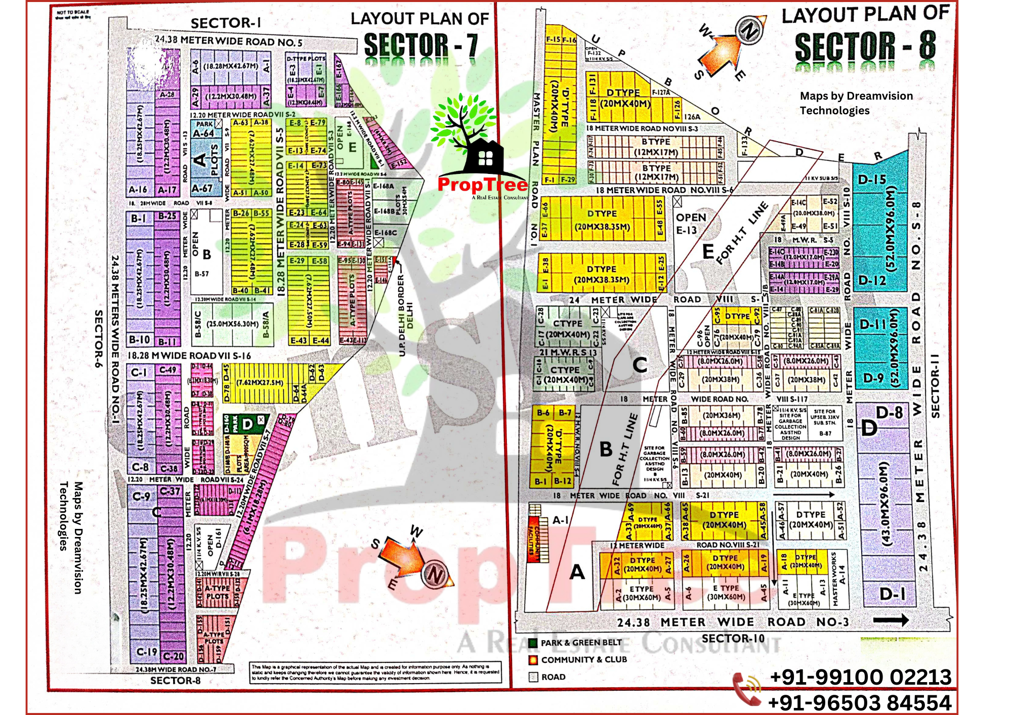 Layout Plan Of Sector-7,8