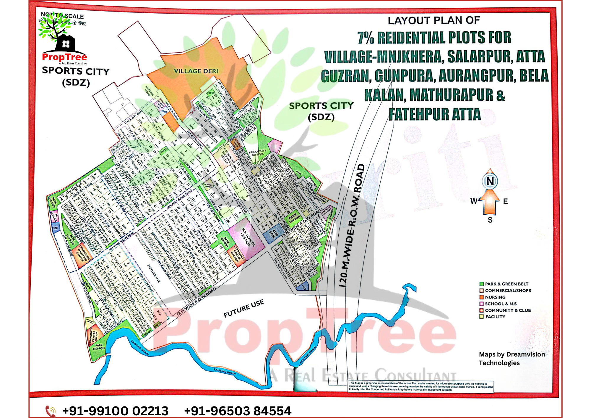 Layout Plan Of Sports City (SDZ)