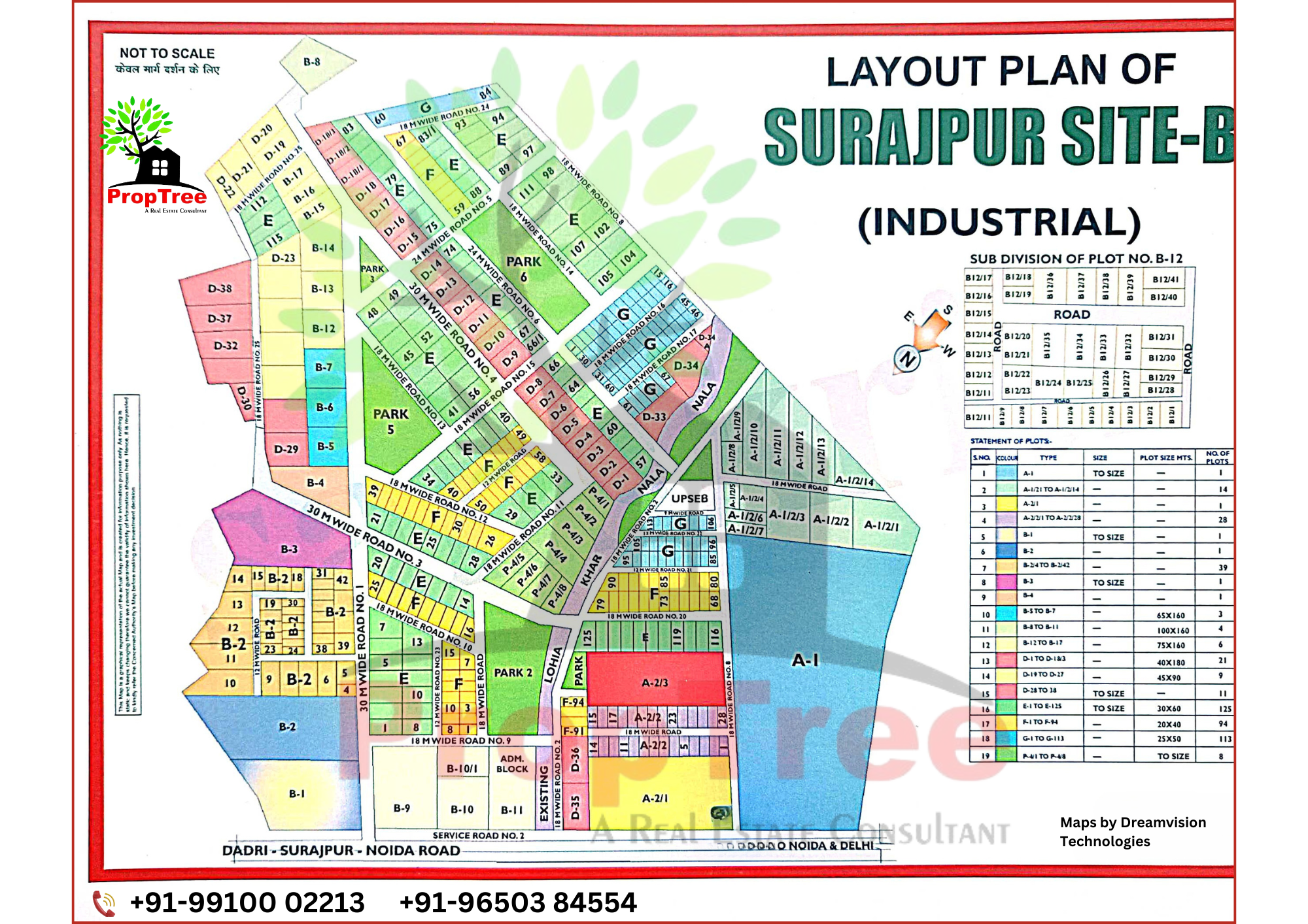 Layout Plan Of Surajpur Site-B