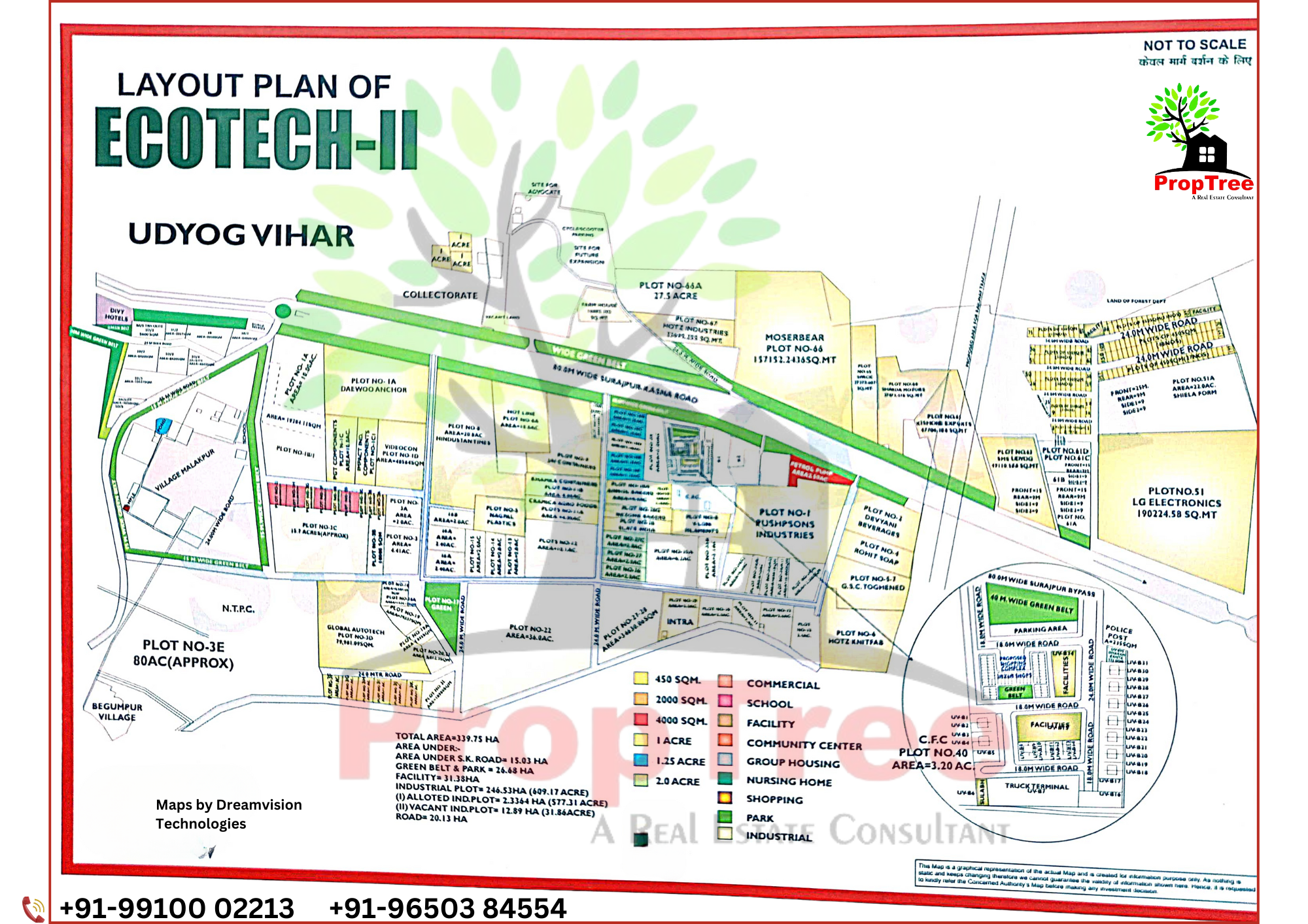 Layout Plan of Ecotech-II