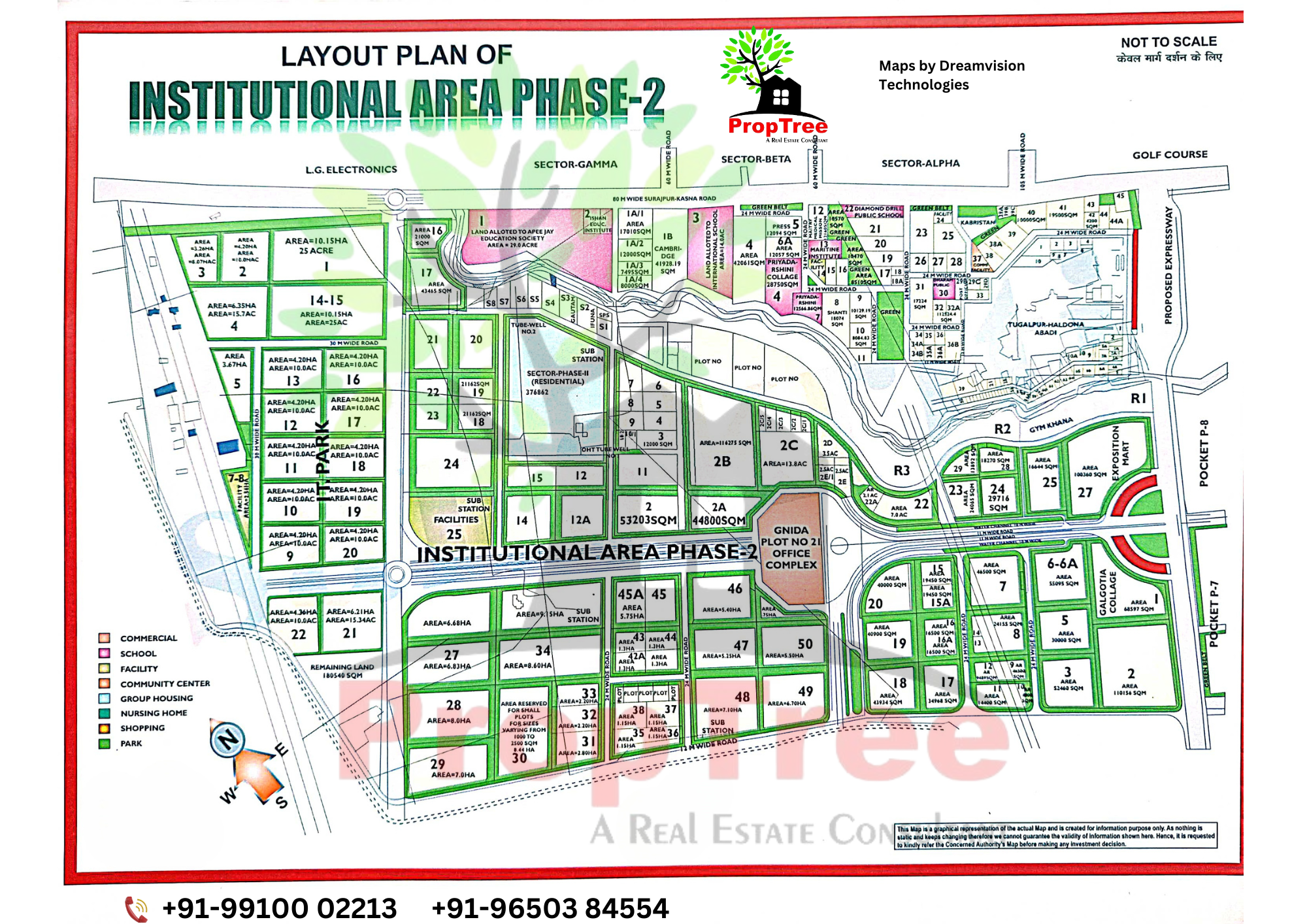 Layout Plan of Institutional Area Phase-2