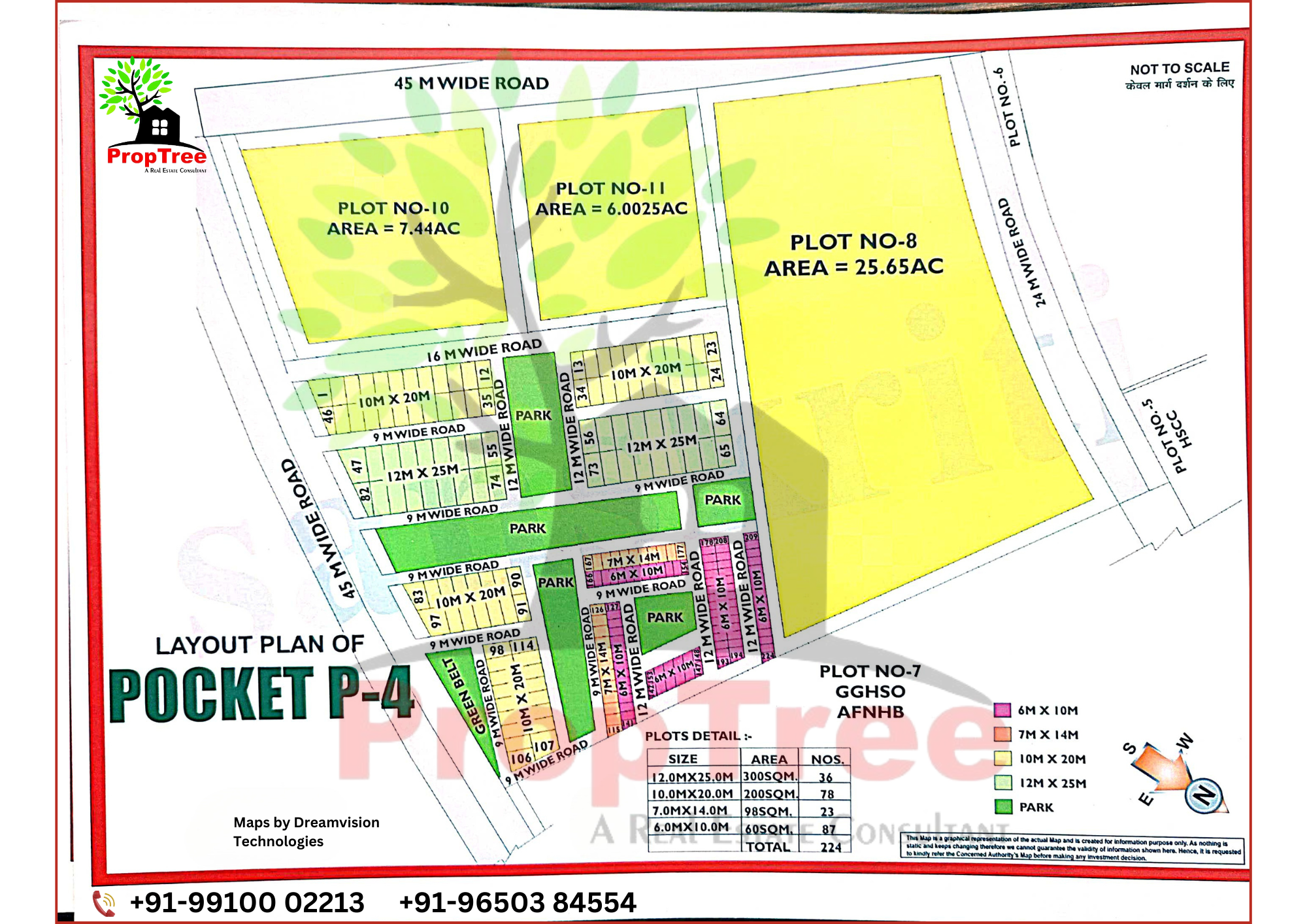 Layout Plan of Pocket P-4