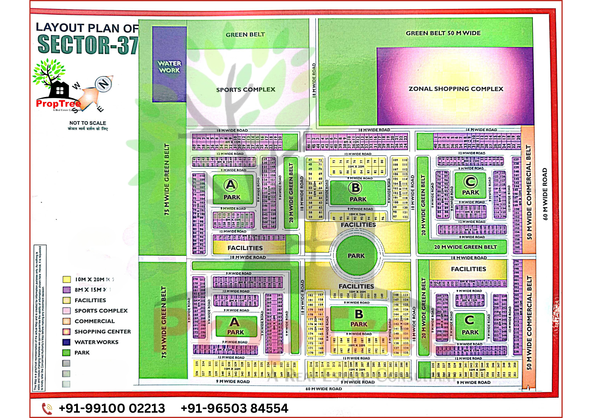 Layout Plan of Sector-37