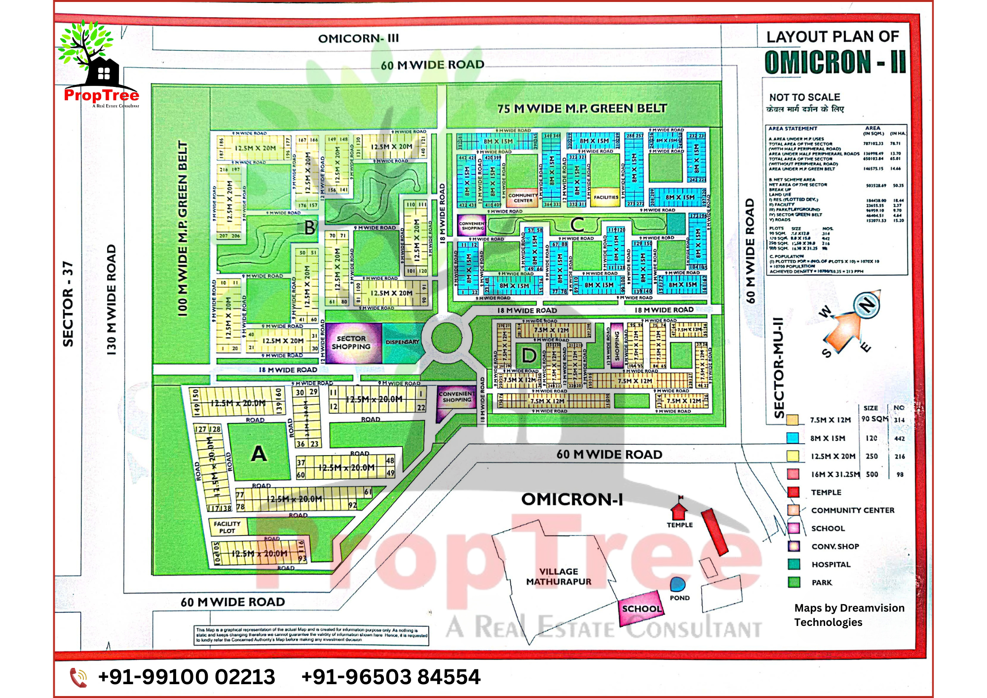 Layout plan Of Omicron-II