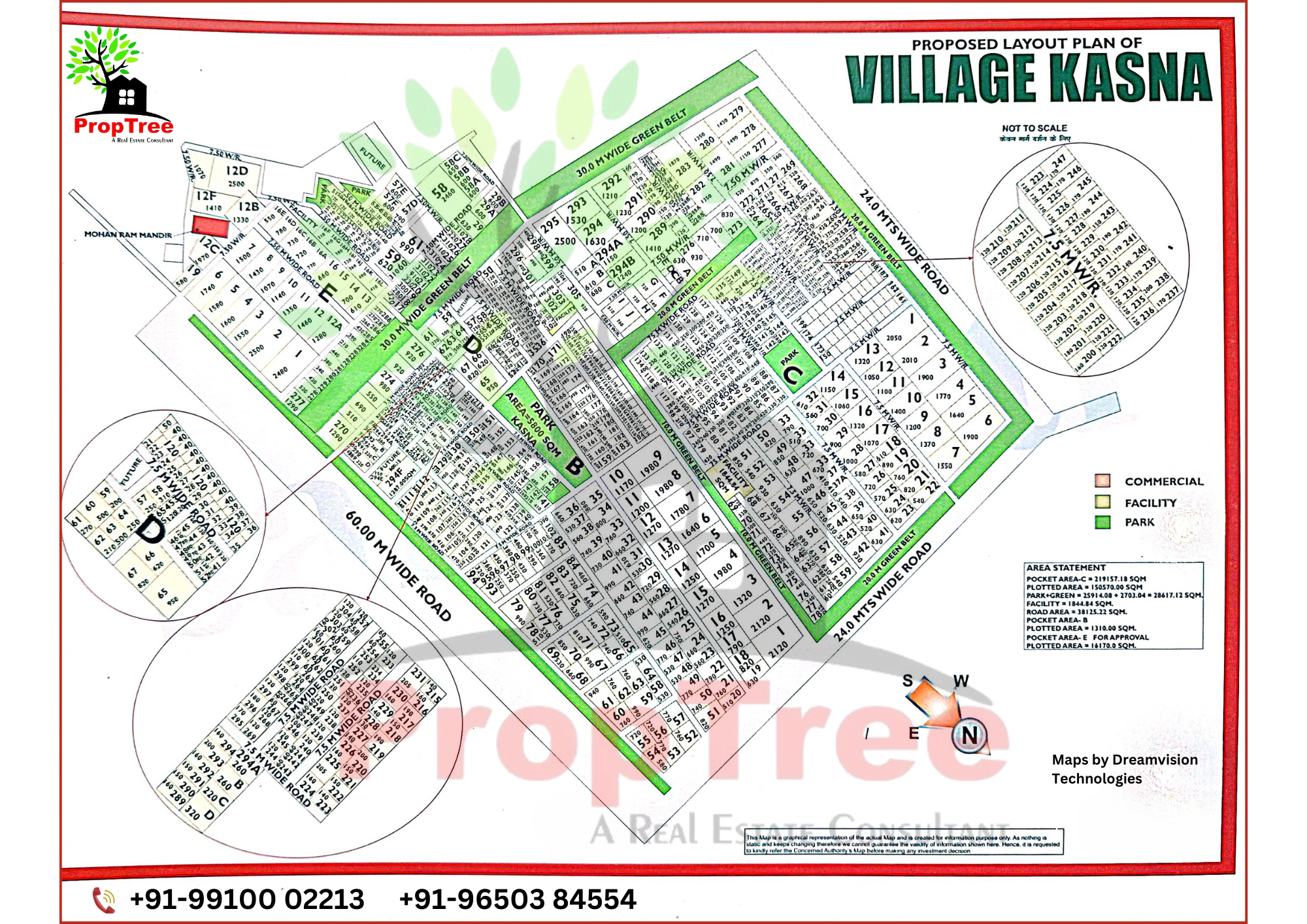 Propose Layout of Village Kasna